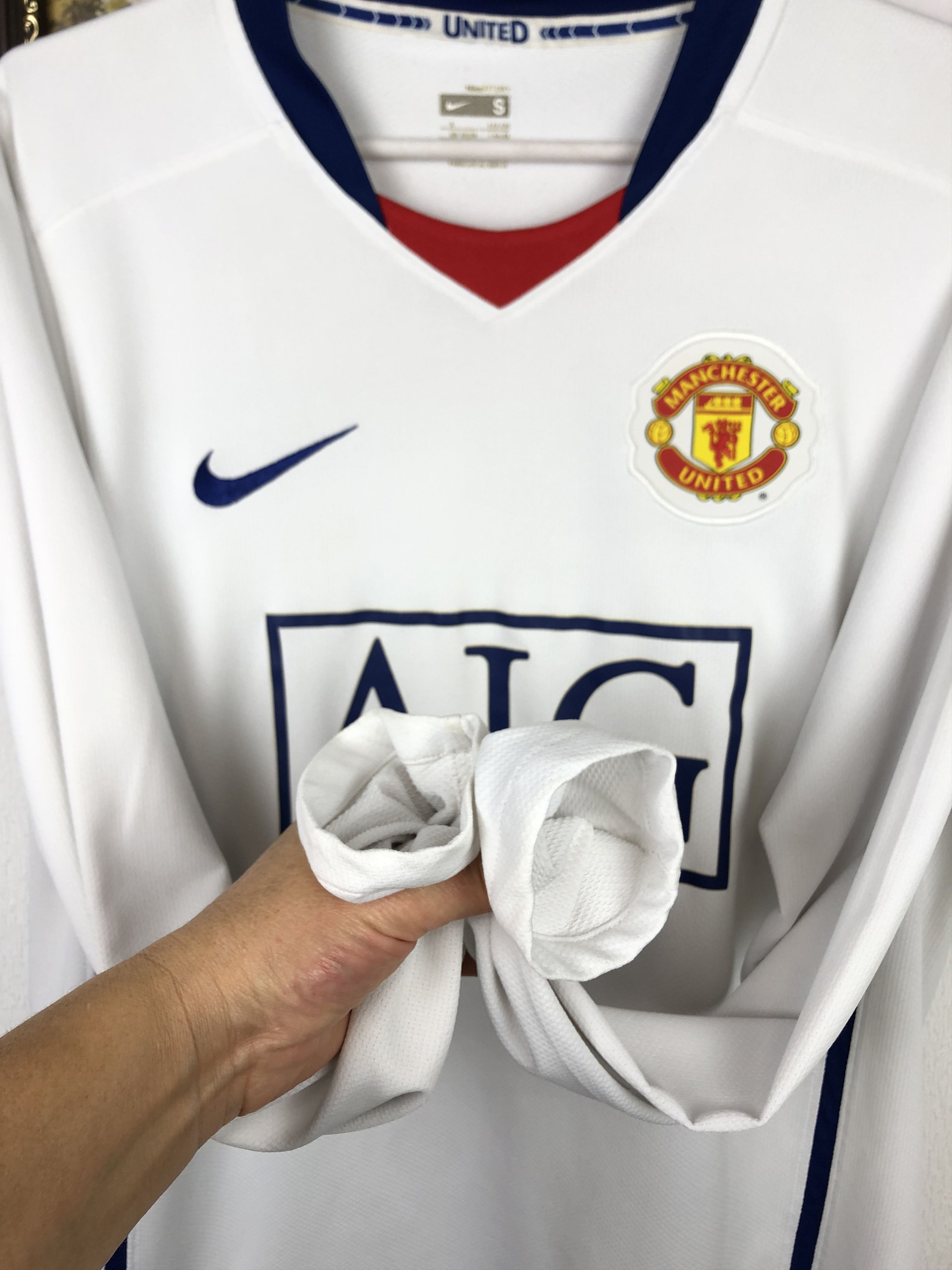 Nike × Vintage Manchester United football shirt Soccer Long Sleeve Jersey Size US S / EU 44-46 / 1 - 4 Thumbnail