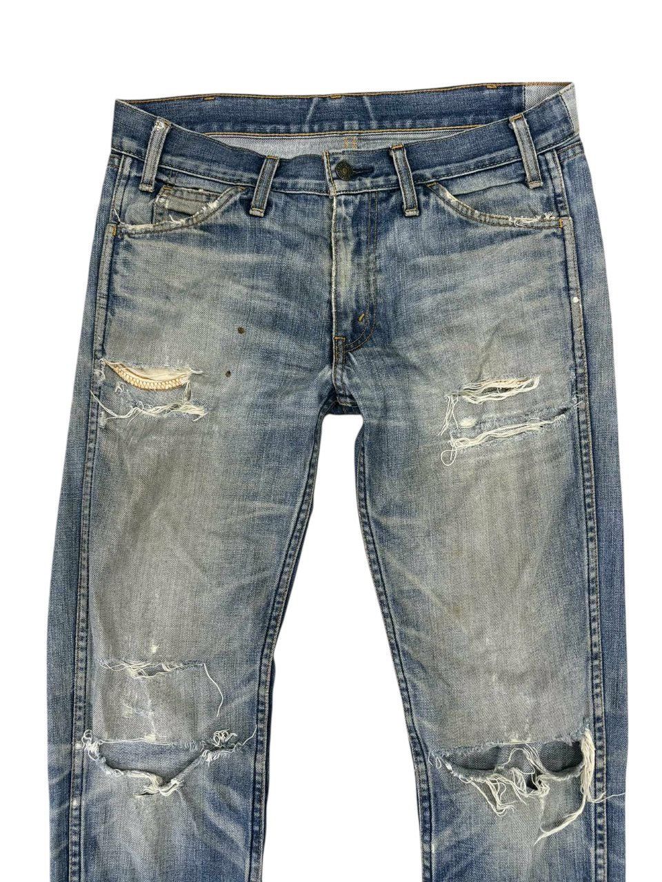 Levi's Distress Levis Vintage Orange Tagg Big E Japan. Size US 32 / EU 48 - 4 Thumbnail