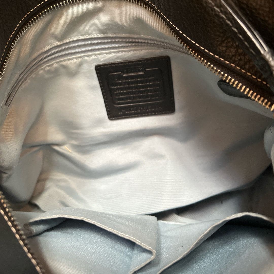 Coach COACH Black Leather Convertible (Shoulder or Sling) Bag Size ONE SIZE - 13 Thumbnail