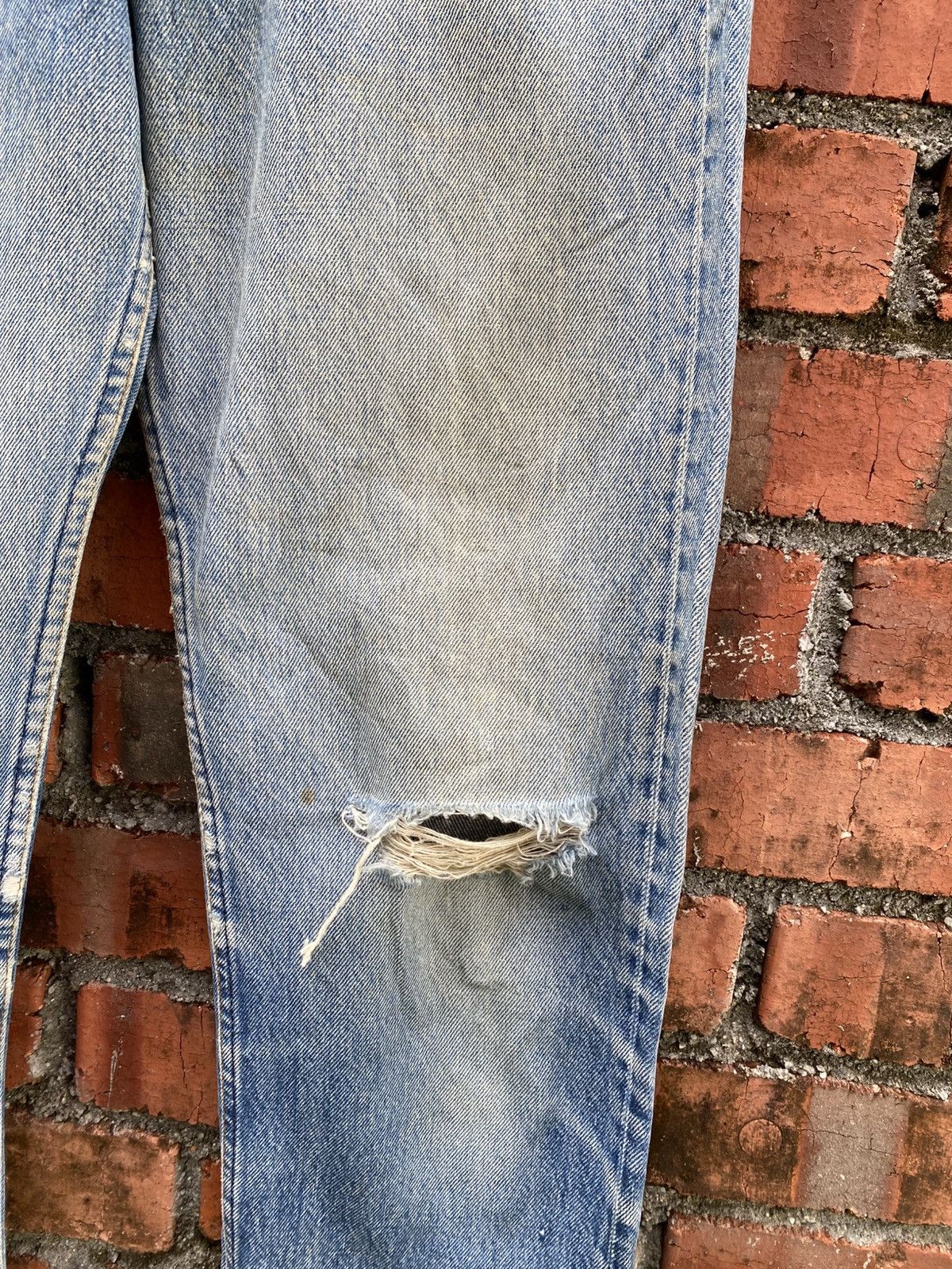 Levi's Vintage Clothing W30x30.5 Vintage levi's 501 distressed made in usa Size US 30 / EU 46 - 4 Thumbnail