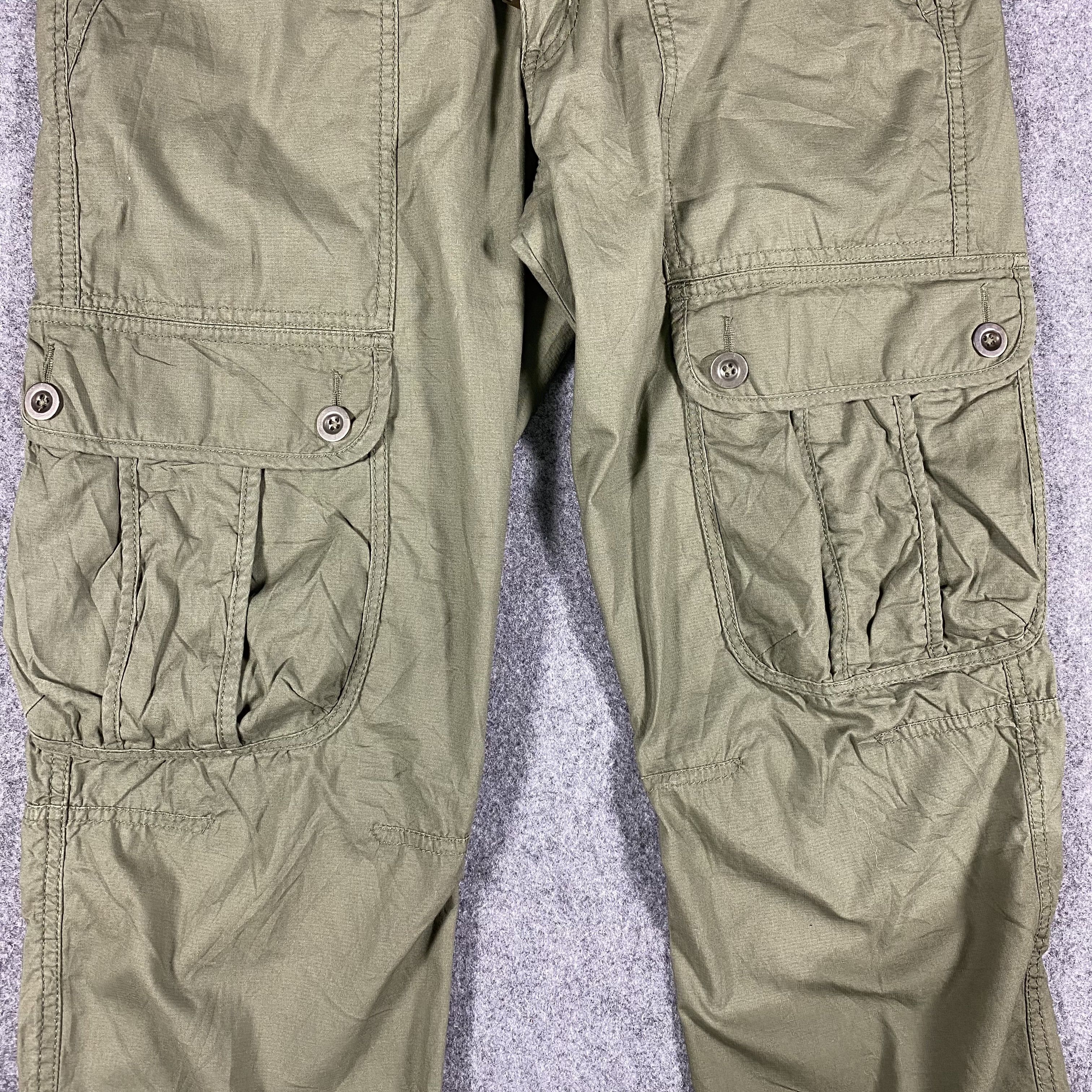 Japanese Brand Japanese Brand Multipocket Tactical Bondage Cargo Pants Size US 33 - 5 Thumbnail