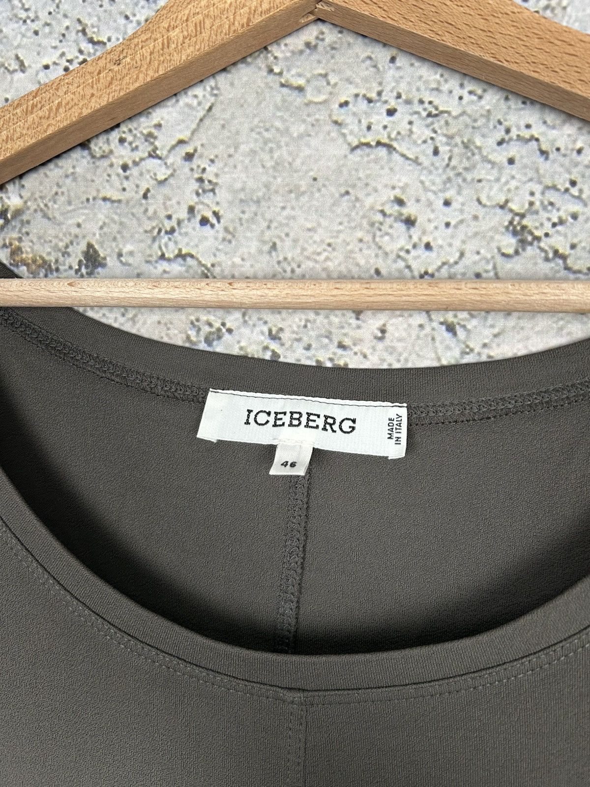 Iceberg Vintage Iceberg Grey Tank Top Blouses Designer Archive Size XXL / US 16-18 / IT 52-54 - 4 Thumbnail