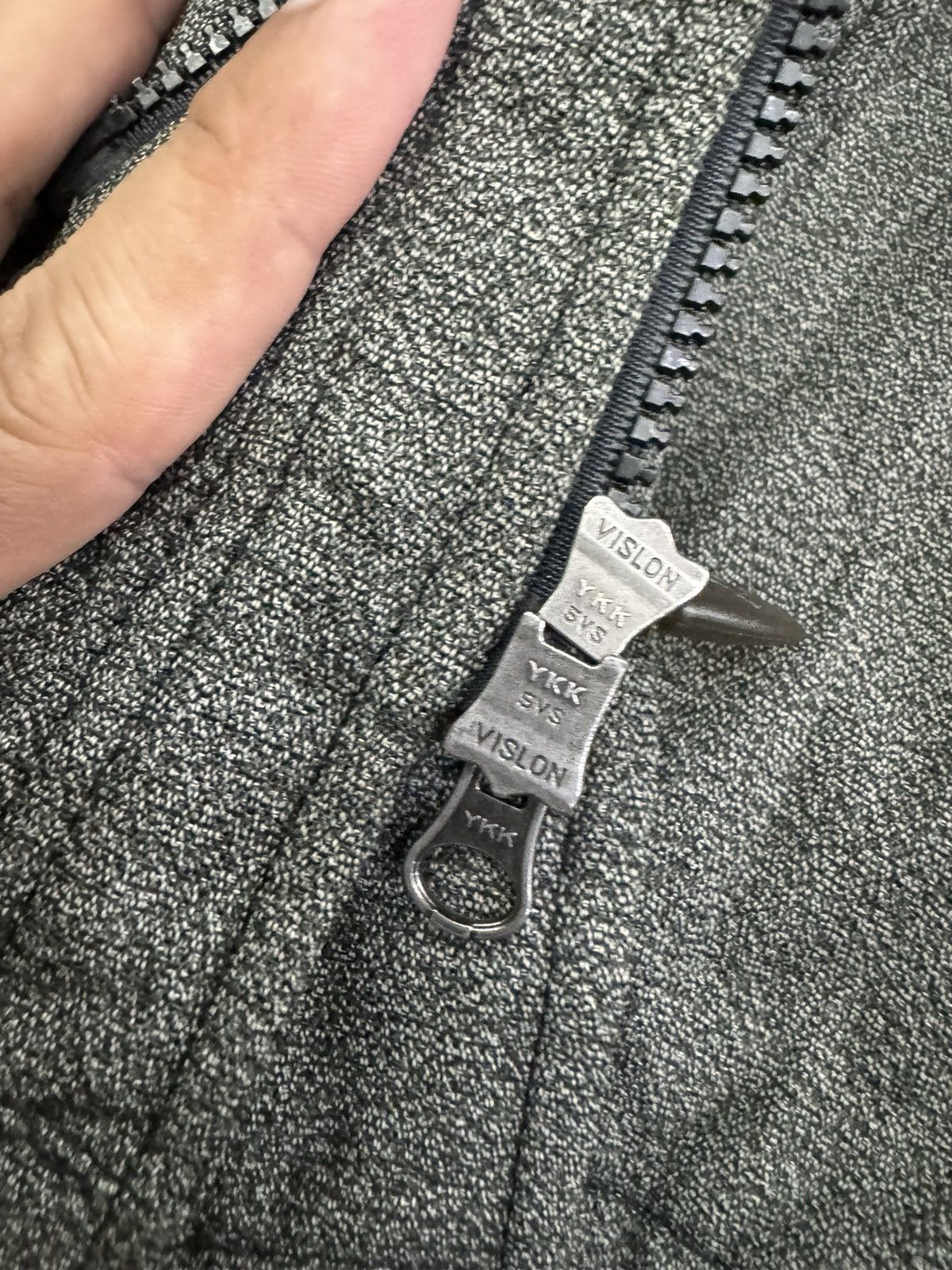 Mandarina Duck VINTAGE 90s MANDARINA DUCK MIX WOOL PARKA JACKET ZIPPER Size US L / EU 52-54 / 3 - 11 Thumbnail
