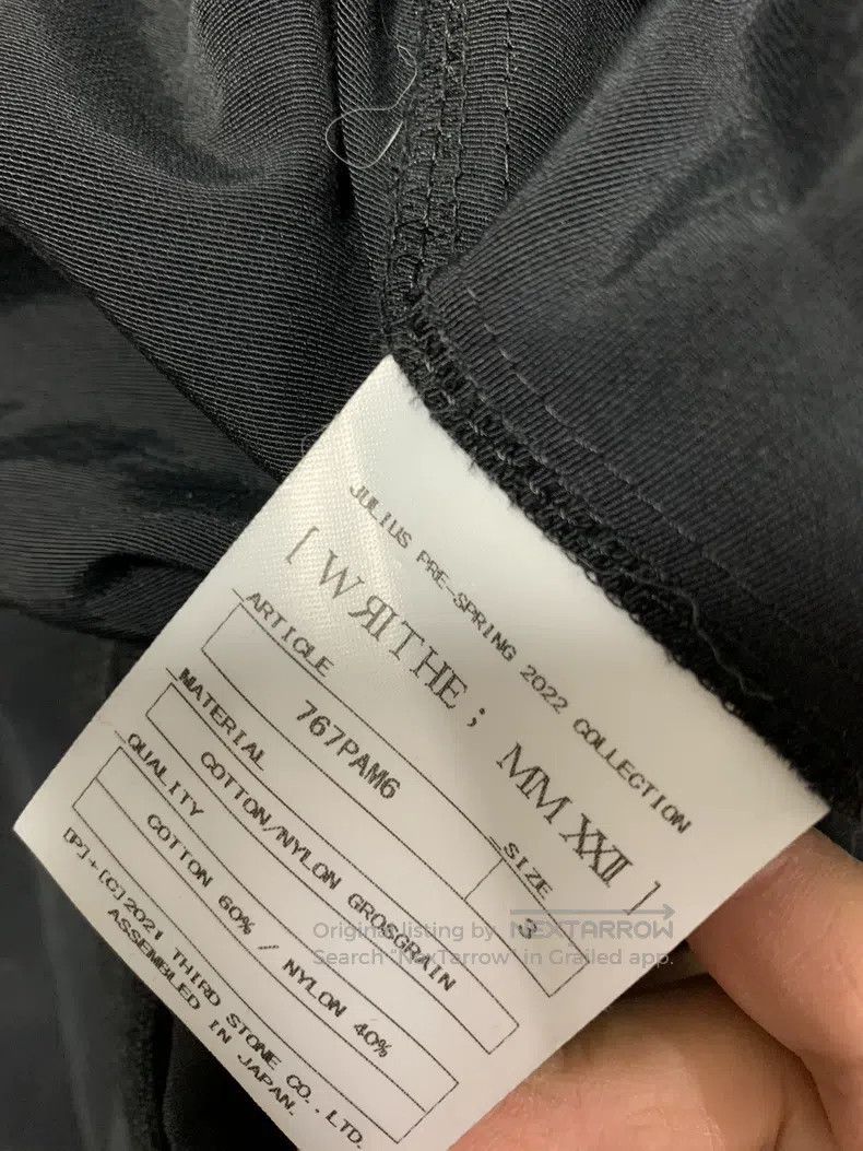 Julius Julius size:3 Black Cargo Pants Size US 26 / EU 42 - 5 Thumbnail