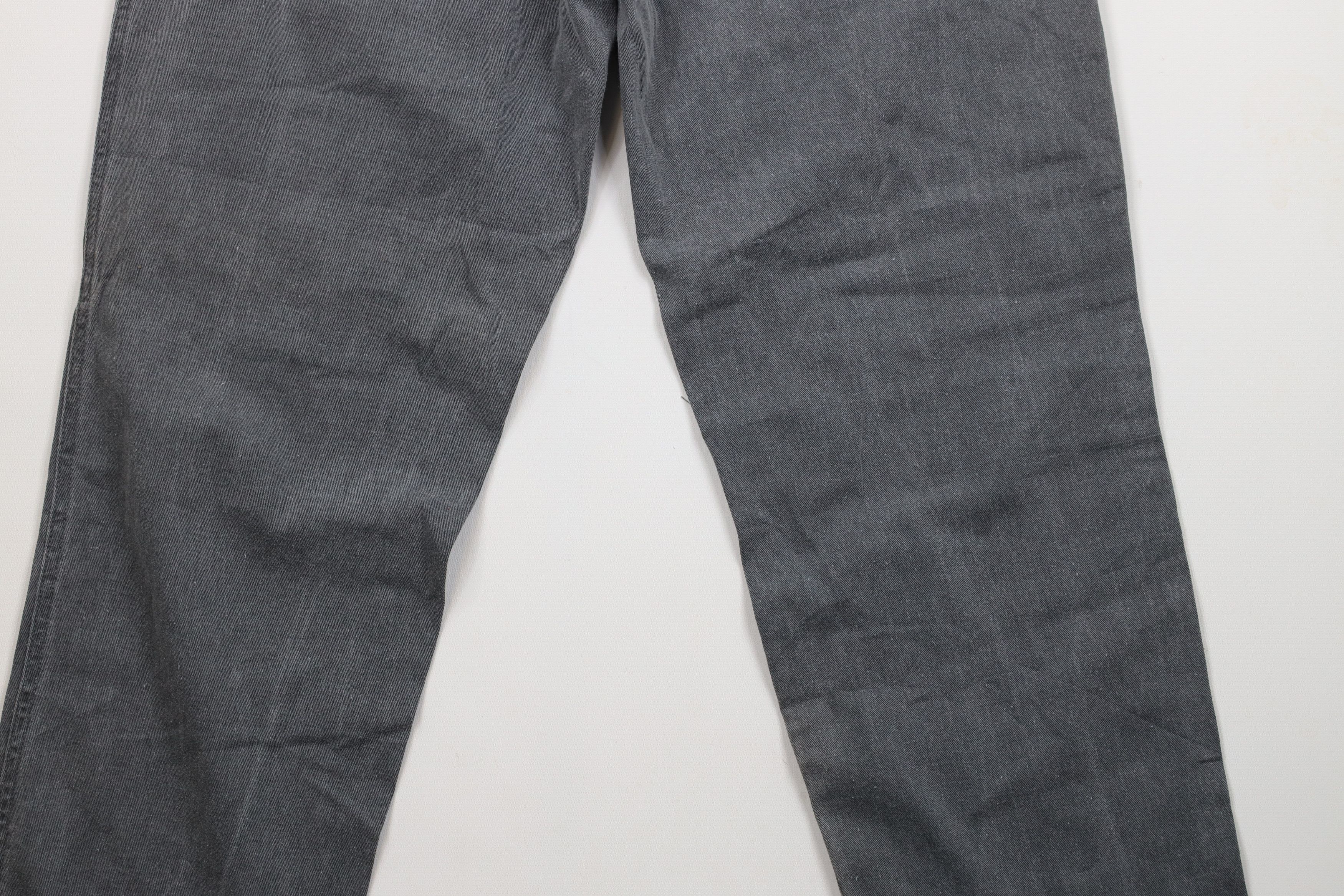 Vintage Vintage 90s Streetwear Stonewash Pocket Cargo Pants Gray Size US 28 / EU 44 - 14 Thumbnail