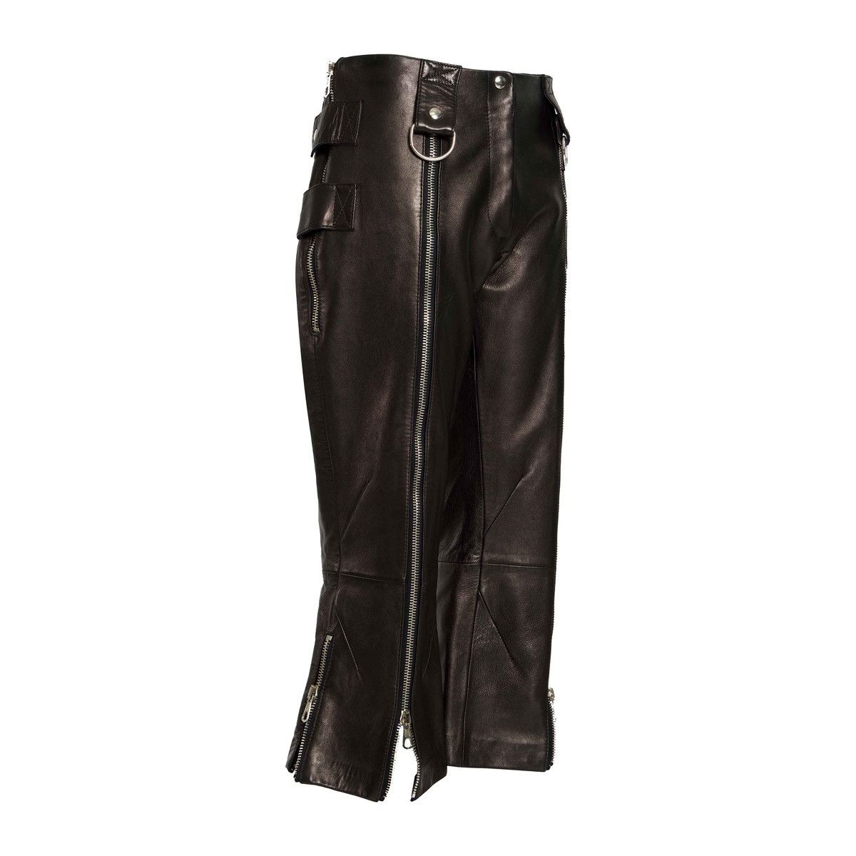 Dolce & Gabbana SS 2000 BONDAGE LEATHER CAPRI Size 28" / US 6 / IT 42 - 2 Thumbnail
