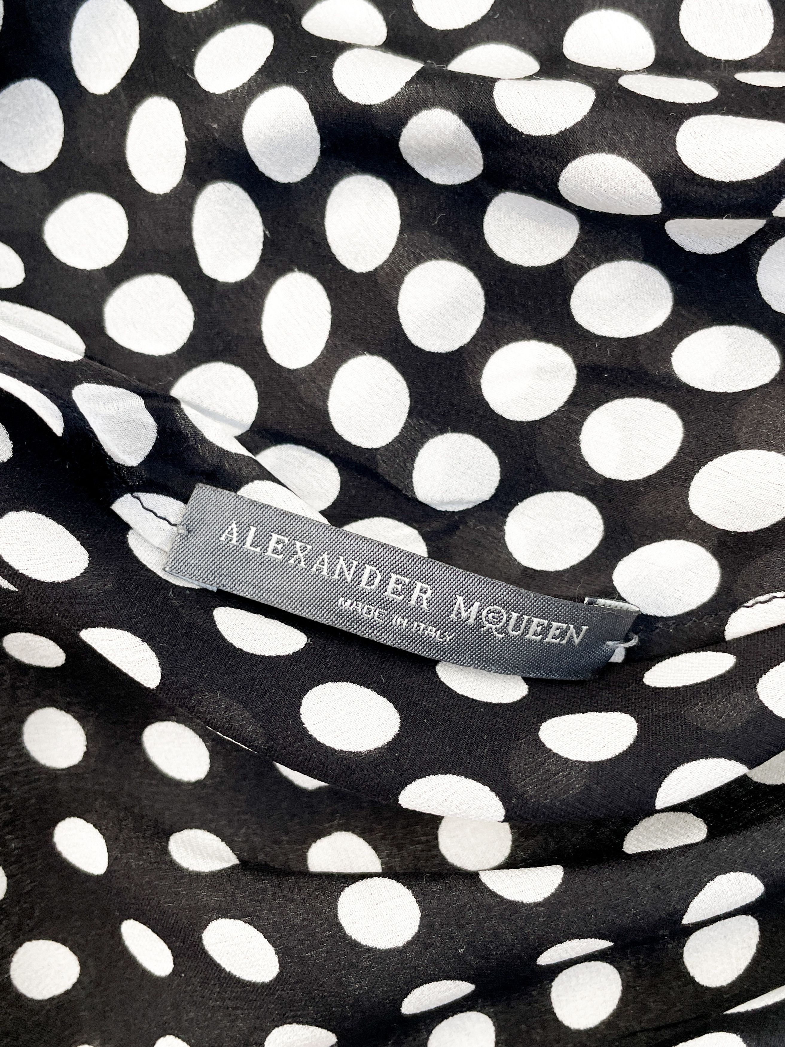 Alexander McQueen polkadot dress Size S / US 4 / IT 40 - 4 Thumbnail
