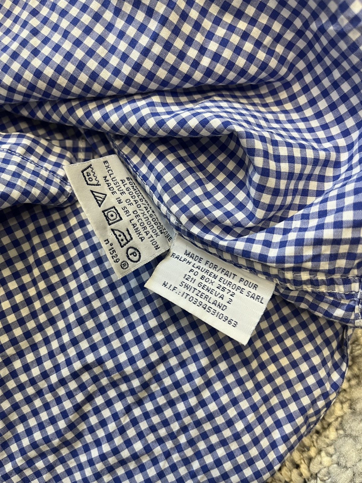 Polo Ralph Lauren × Ralph Lauren × Vintage POLO RALPH LAUREN VINTAGE LONG SLEEVE SHIRT Size US L / EU 52-54 / 3 - 4 Thumbnail