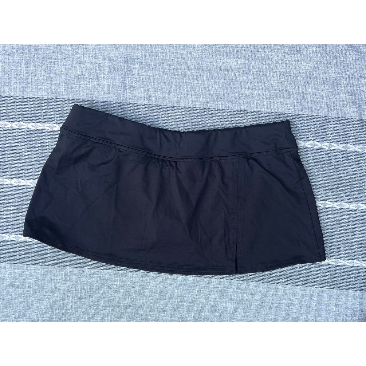 Lands' End Lands' End Bathing Suit Skirt Bottom Black Size Sz 12 Size ONE SIZE - 1 Thumbnail