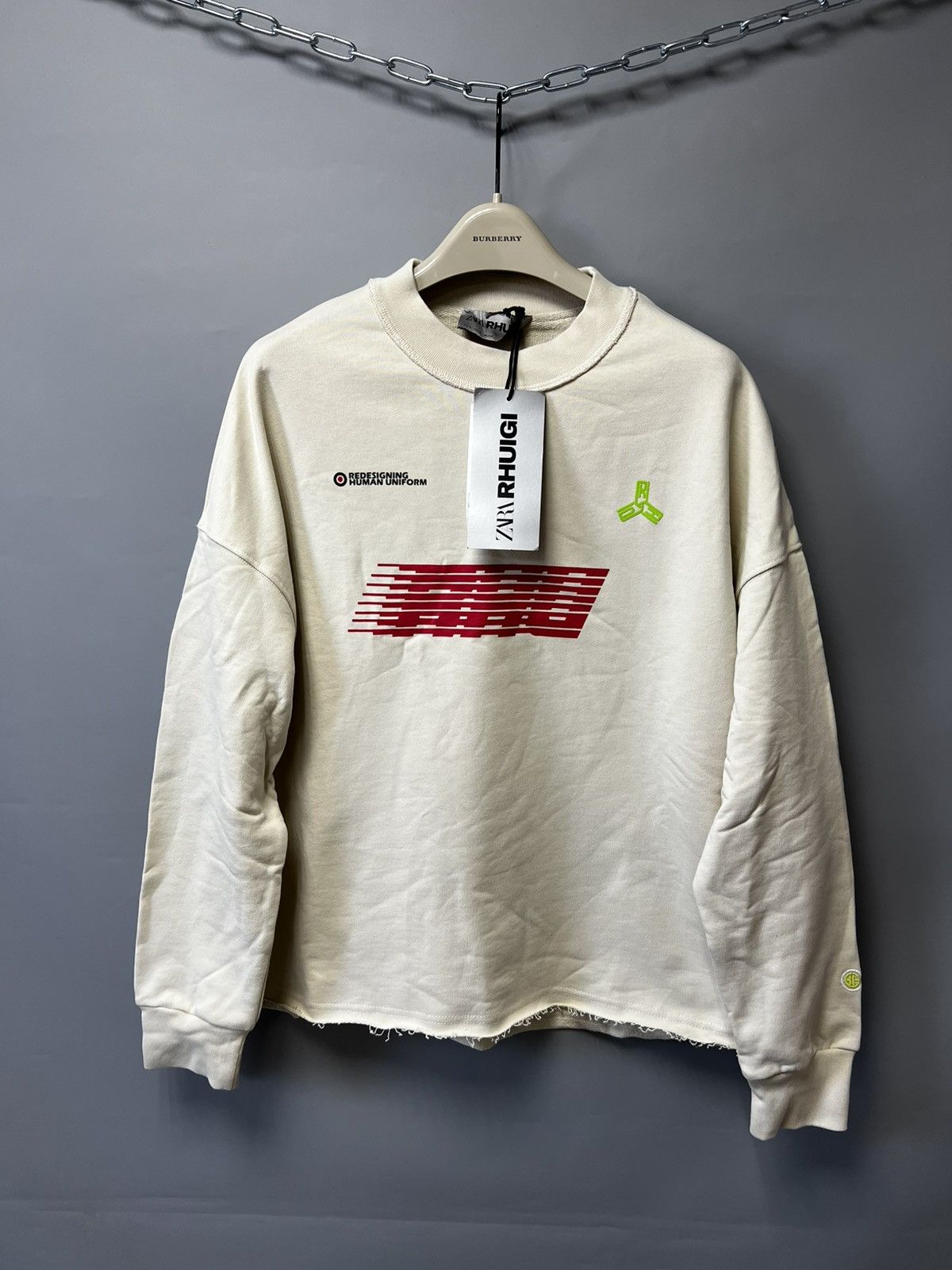 Rhude RHUDE Sweatshirt Beige NEW NWT Rhuigi Size US S / EU 44-46 / 1 - 1 Thumbnail