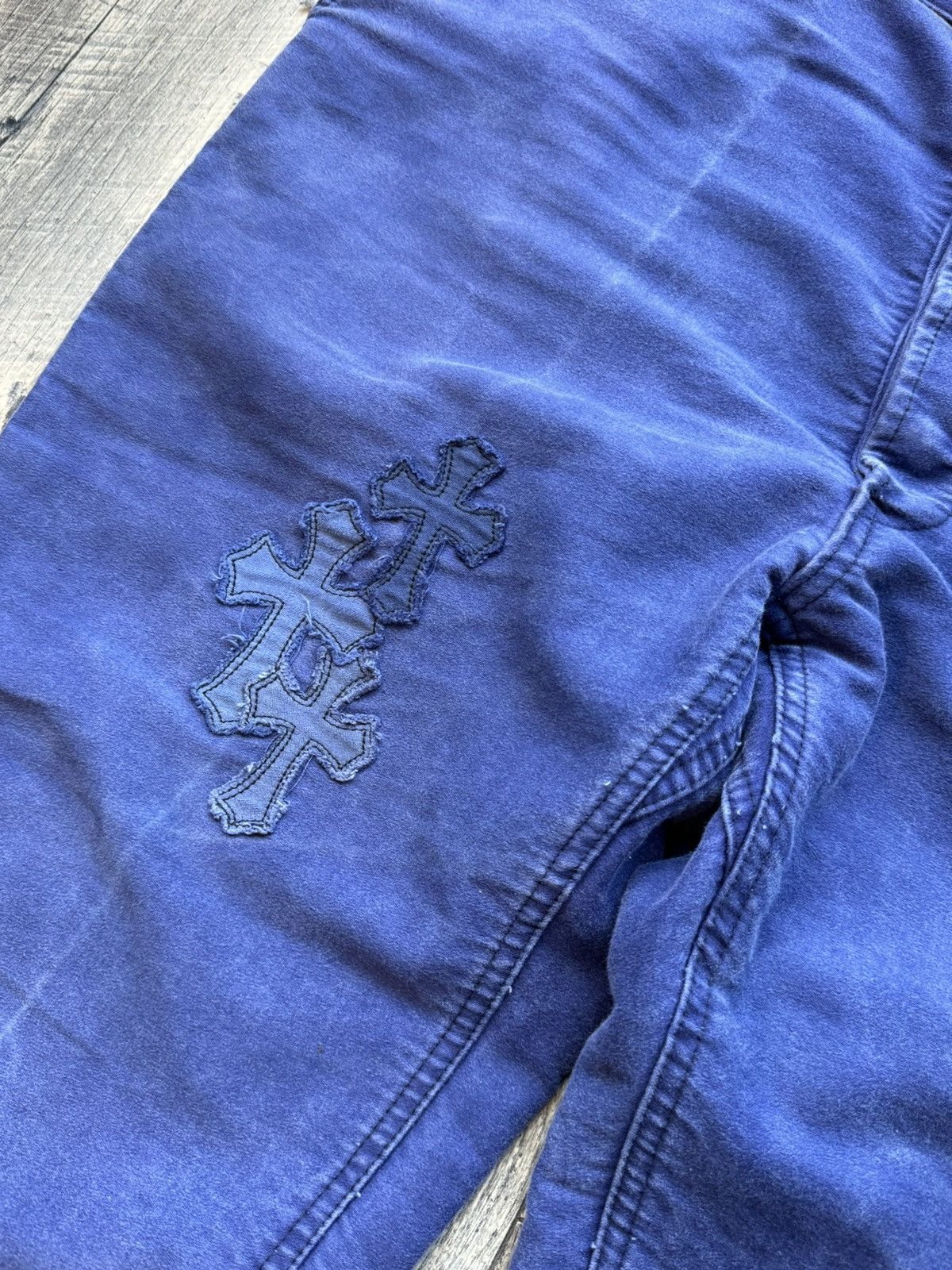 Chrome Hearts Chrome Hearts 30’s French Blue Work Pants - 34 Size US 34 / EU 50 - 7 Thumbnail
