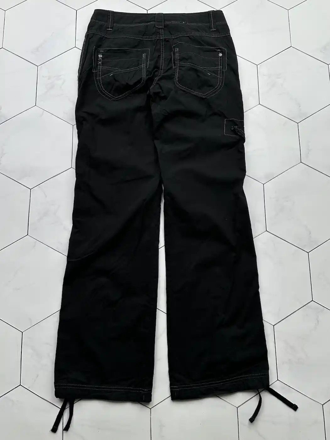 Japanese Brand Vintage Wide Bondage Pants (B487)E2 Size 28" / US 6 / IT 42 - 4 Thumbnail