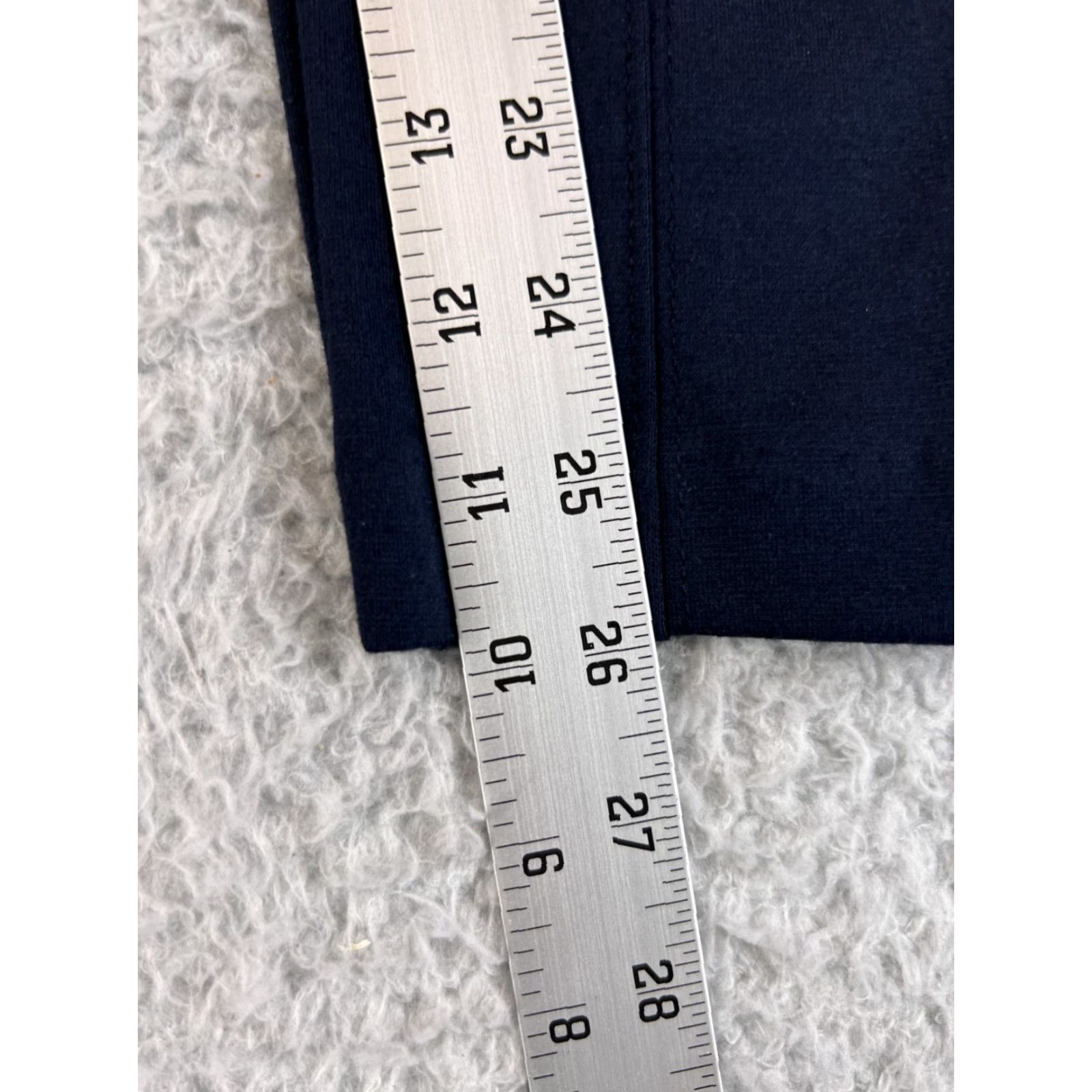 Gap Gap Leggings Womens XS Navy Blue Zip Stretch Mid Rise Cotton Size 28" / US 6 / IT 42 - 7 Thumbnail