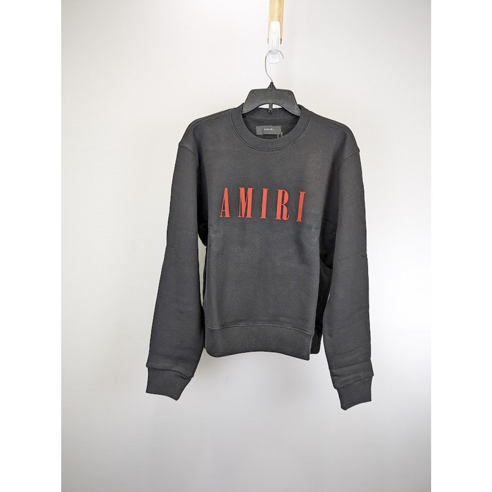 Amiri o1rshd1 Core Logo Crewneck Sweatshirt in Black/Red Size US L / EU 52-54 / 3 - 2 Thumbnail