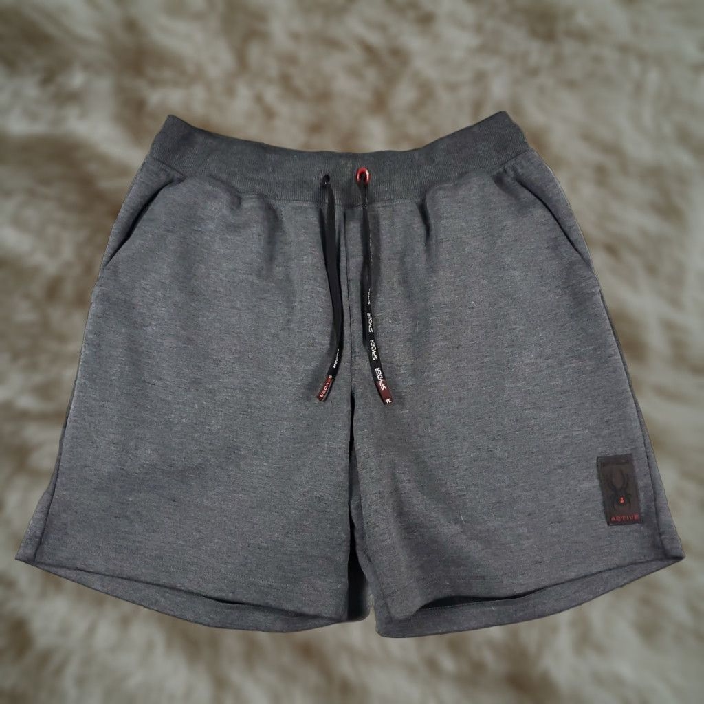 Spyder Spyder Sweat Shorts Mens Medium Gray Active Running Training Size US 31 - 1 Thumbnail