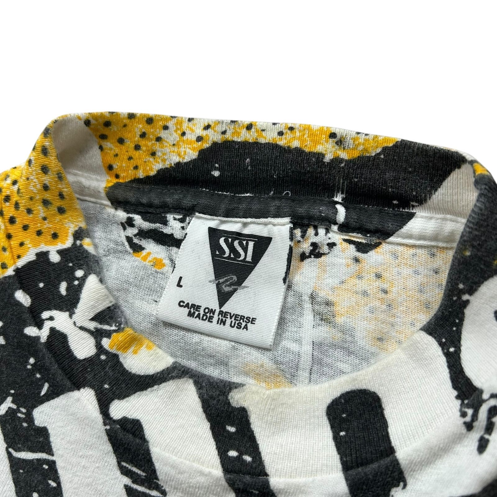 NHL VTG 90s NHL PITTSBURGH PENGUINS SSI AOP T-SHIRT Size L Size US L / EU 52-54 / 3 - 5 Thumbnail