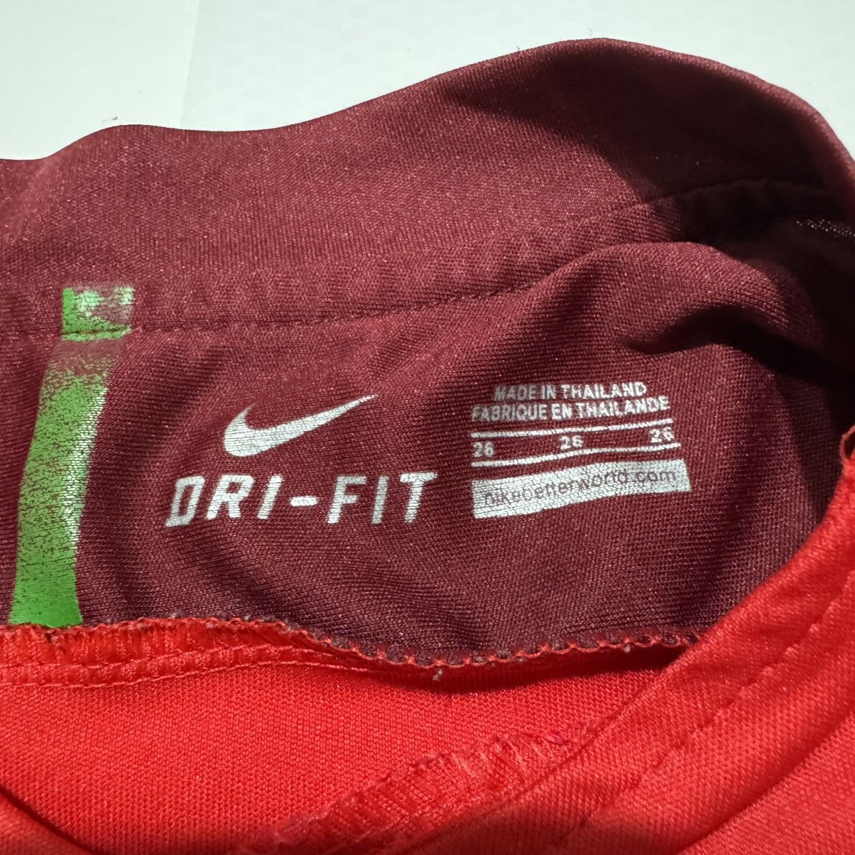 Nike Nike Portugal 2016 Euro Champions Football Jersey Size XS Size US XS / EU 42 / 0 - 7 Thumbnail