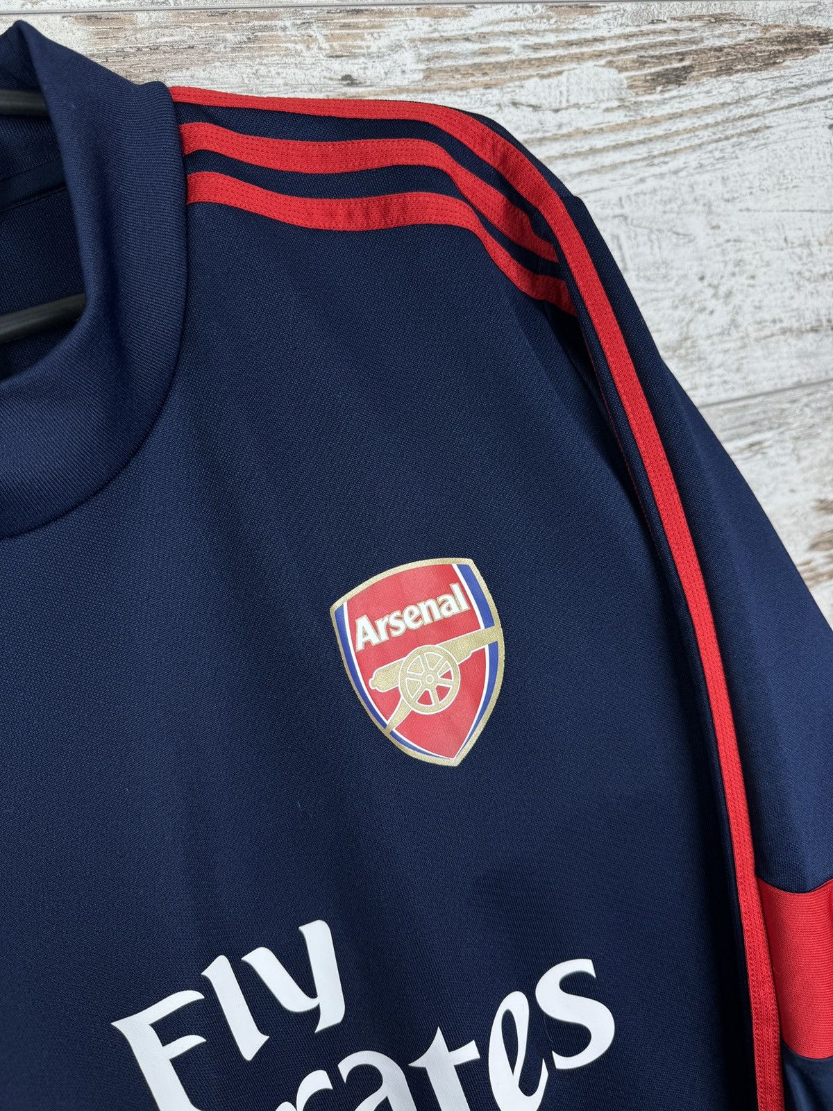 Adidas × Vintage Mens Vintage Adidas Arsenal FC soccer jersey T-shirt tee Size US L / EU 52-54 / 3 - 6 Thumbnail
