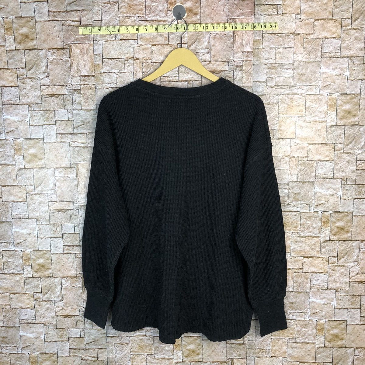 Japanese Brand Freak Store Black Sweatshirt knitwear #A421 Size L / US 10 / IT 46 - 14 Thumbnail