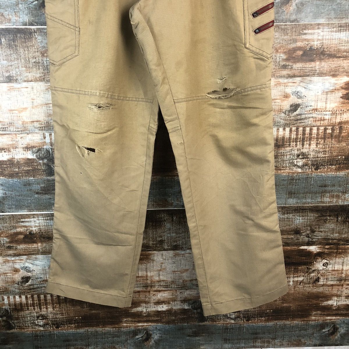 Japanese Brand DL Jawin Brown Cargo Multipocket Pants #C693 Size US 32 / EU 48 - 6 Thumbnail