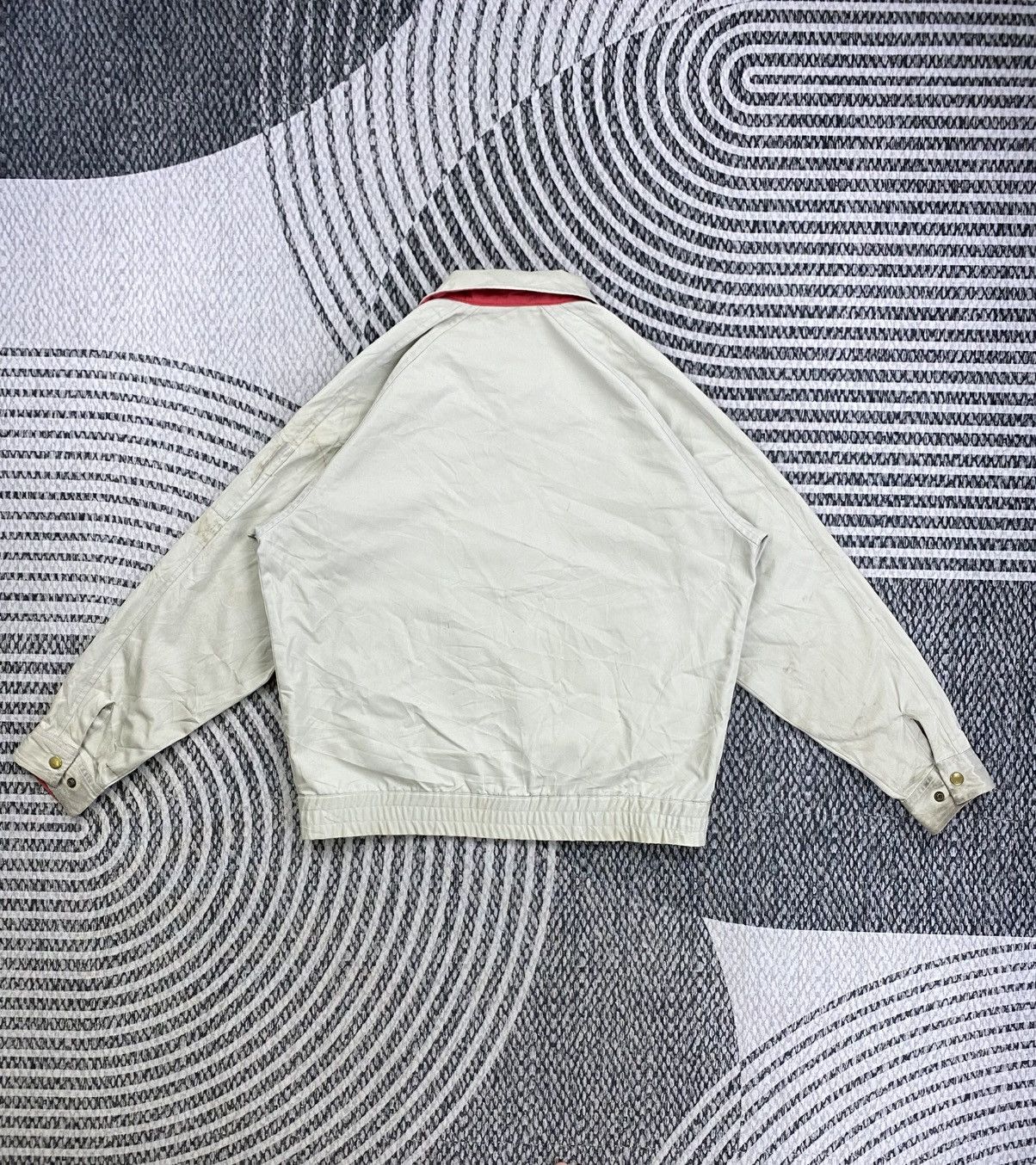 Japanese Brand Vintage Bridgestone Stain Racing Sports Zipper Jacket Size US L / EU 52-54 / 3 - 2 Thumbnail