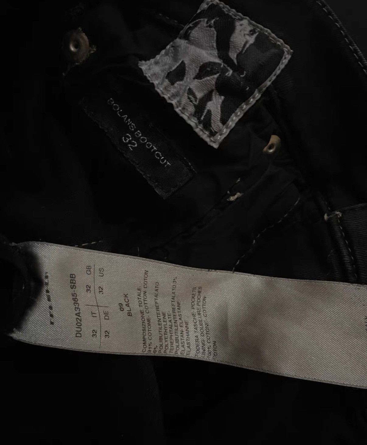 Rick Owens Rick Owens Bolans Bootcut Extra high waist waxed flare jeans Size US 32 / EU 48 - 4 Thumbnail