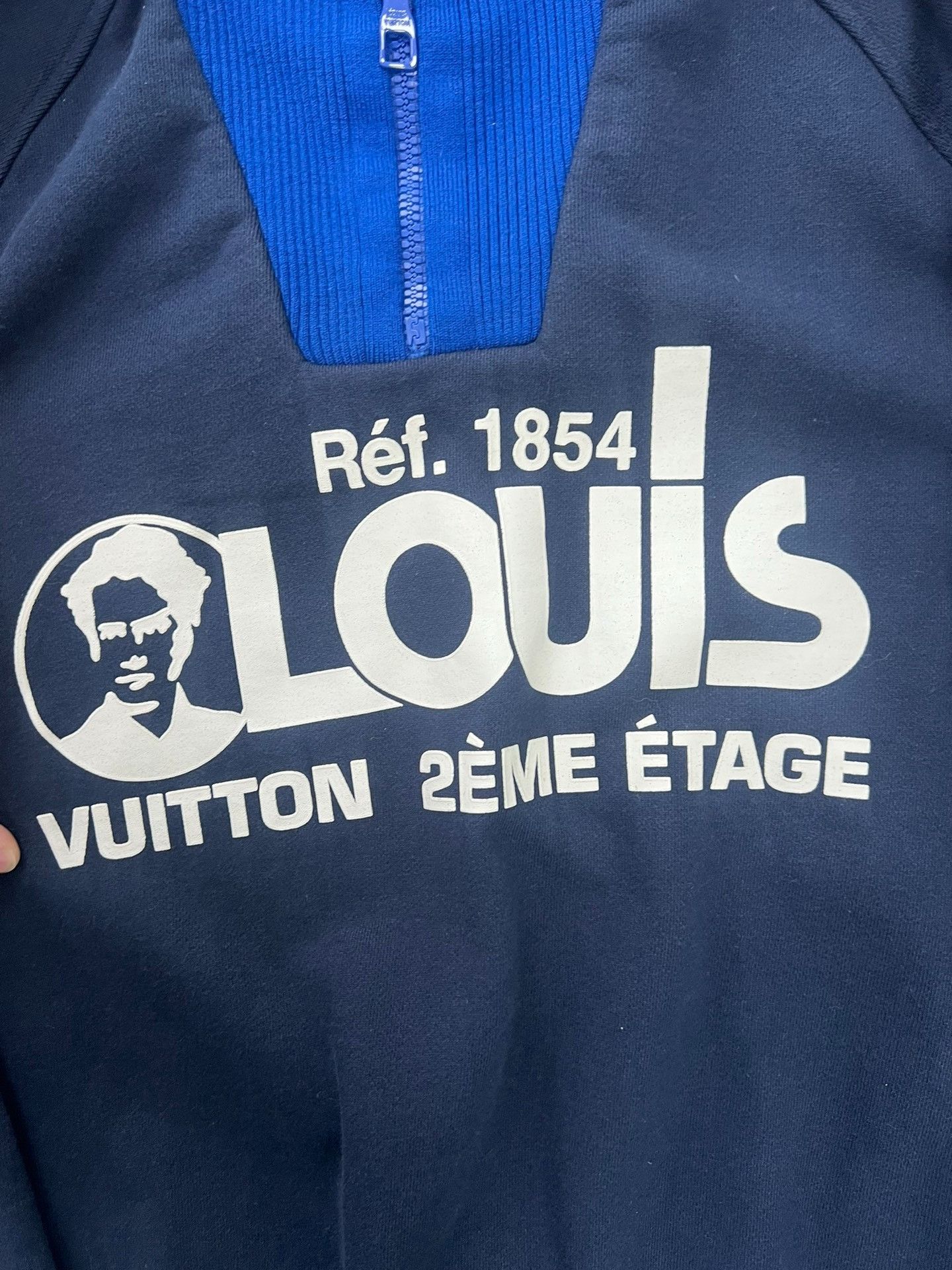 Louis Vuitton Louis Vuitton Long Sleeve Sweater with Standing Collar, Zip Size US M / EU 48-50 / 2 - 5 Thumbnail