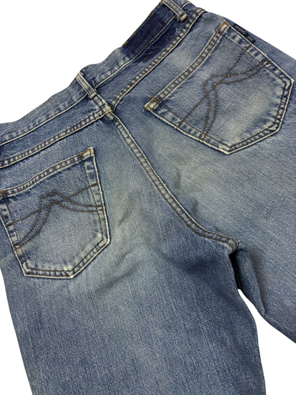 Japanese Brand Vtg 90s Kenzo Japan by Takada Distressed Jeans Size US 28 / EU 44 - 7 Thumbnail