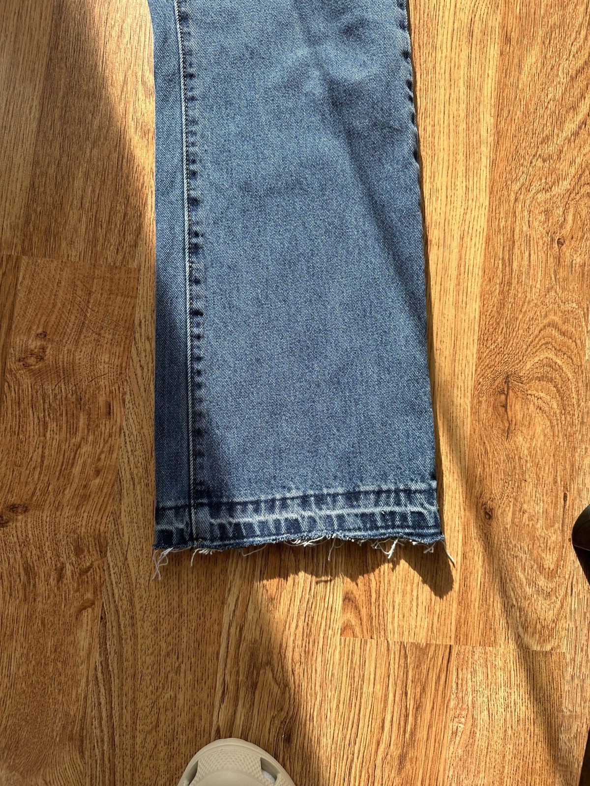 Levi's × Levi's Vintage Clothing × Vintage Levi’s 512 Bootcut Flare Blue Jeans Released Hem Denim 32x30 Size US 32 / EU 48 - 4 Thumbnail