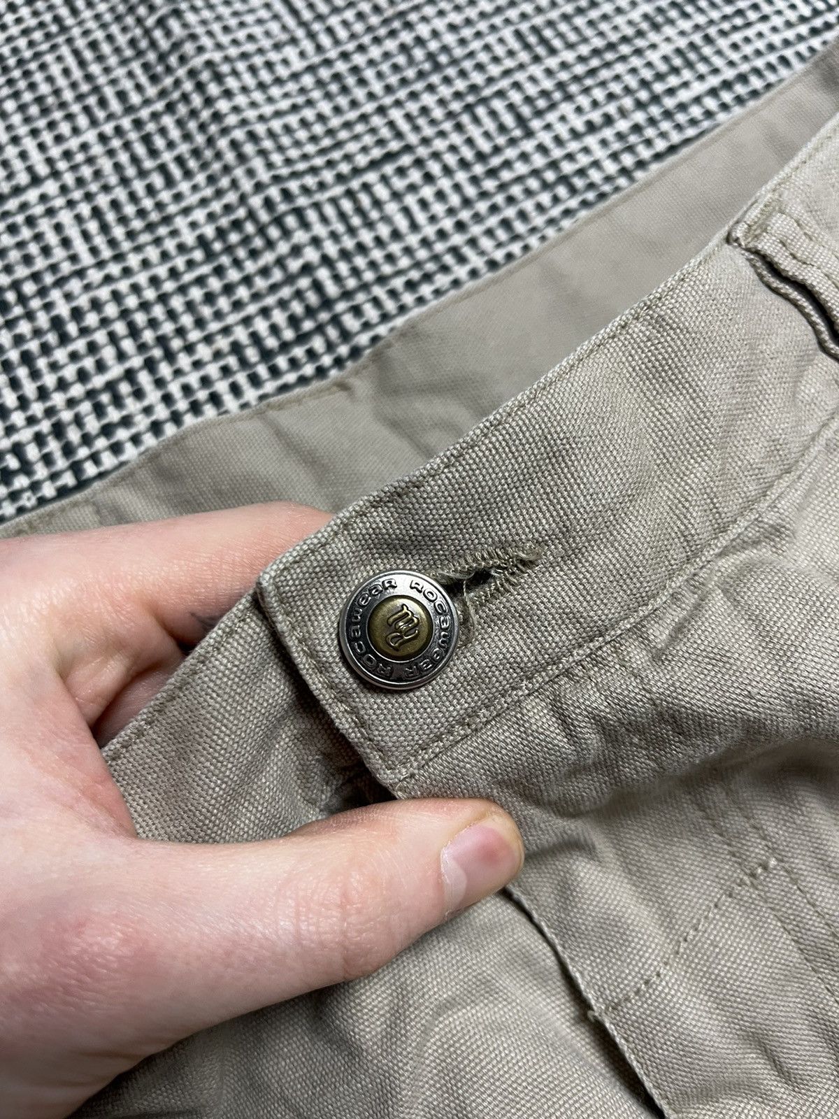 Rocawear × Vintage Vintage rocawear baggy chino pants 90s 00s y2k rap hip hop Size US 34 / EU 50 - 7 Thumbnail