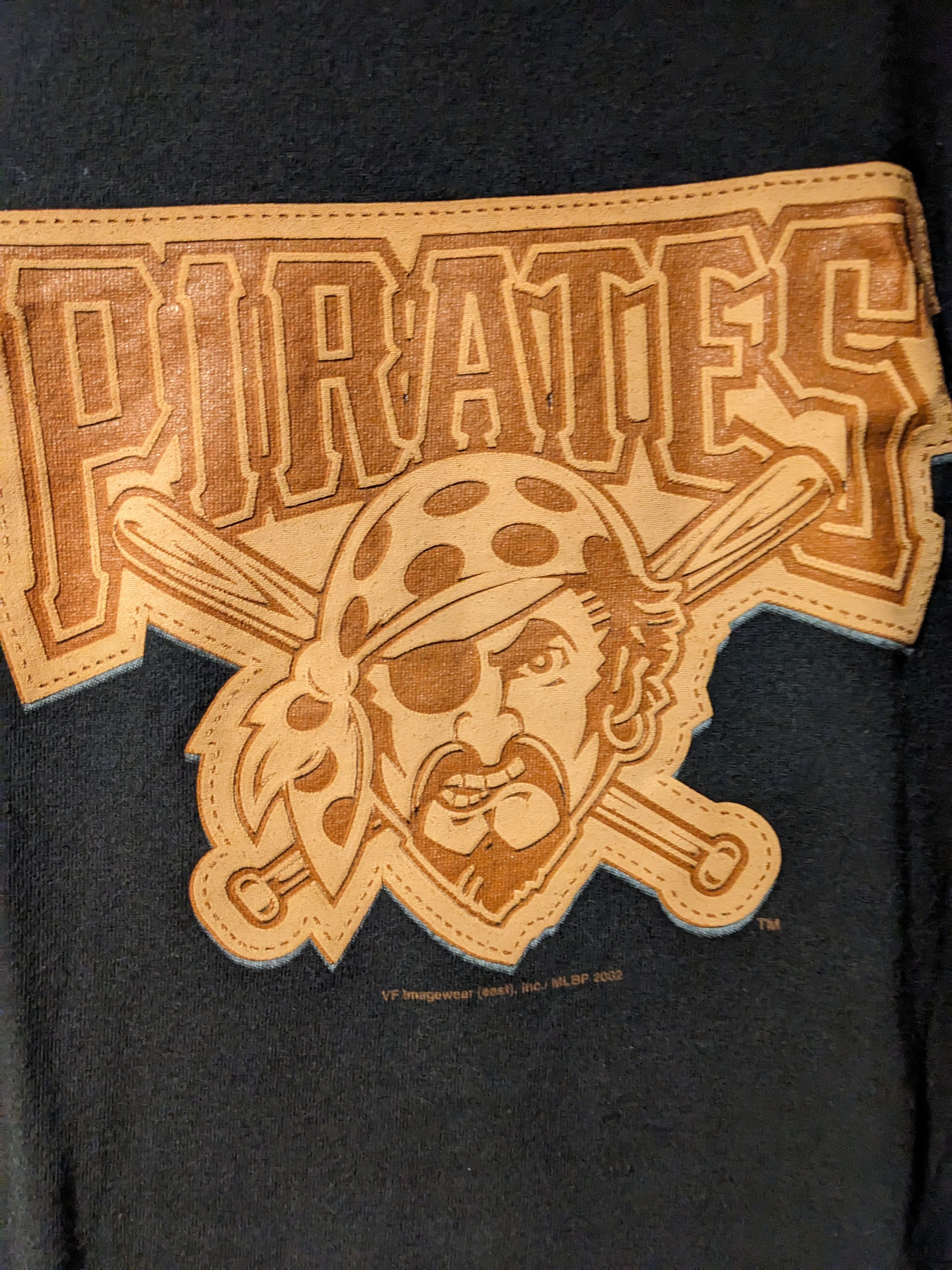 MLB × Vintage Vintage 2002 Pittsburgh Pirates Logo Lee Sport T-Shirt Size US L / EU 52-54 / 3 - 2 Thumbnail