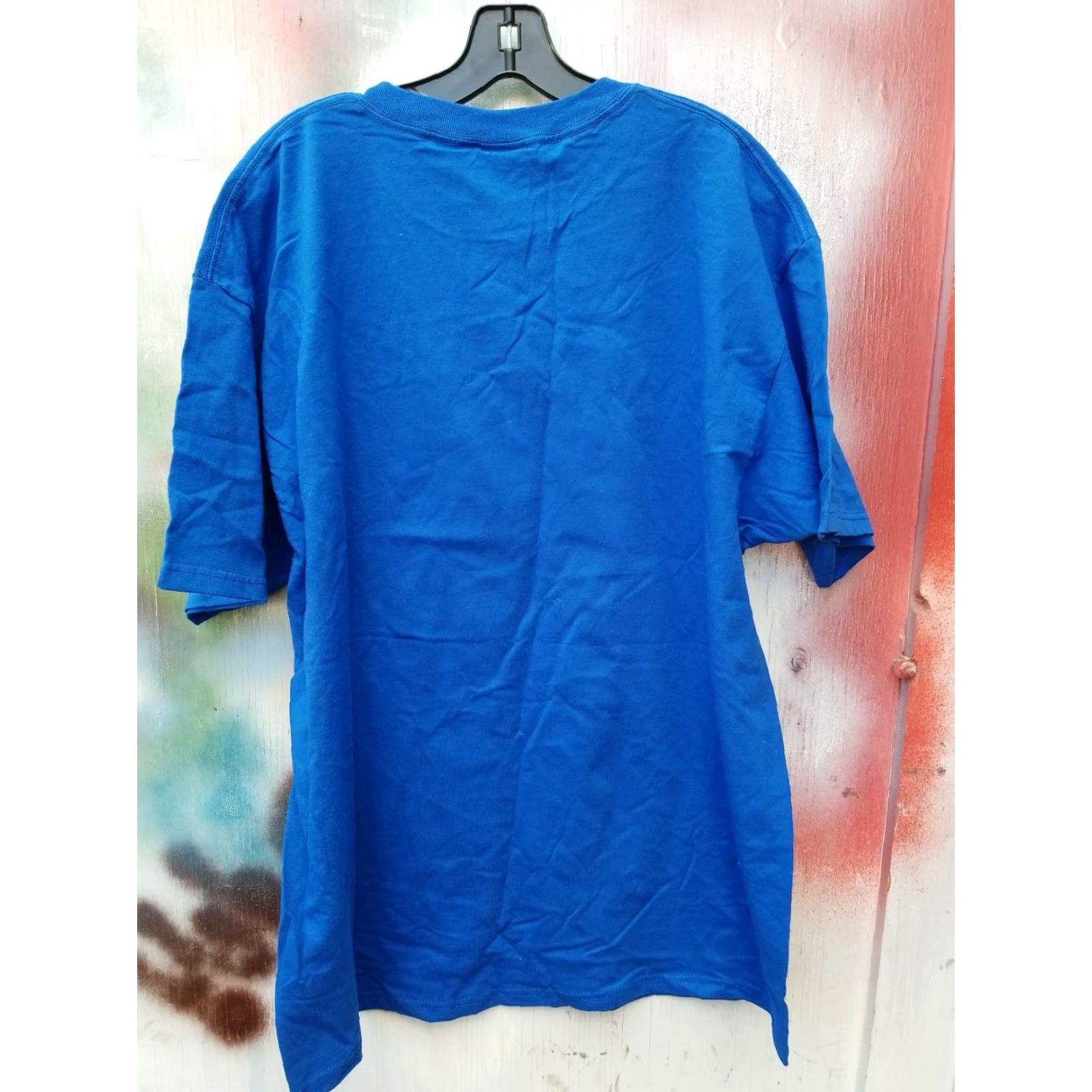 Delta VINTAGE The Simpsons Shirt Donuts Homer 2001 XL Blue t-shirt Men Graphic Tee 100% Cotton Preshrunk Crew Neck Short Sleeve SIMPSONS Size US XL / EU 56 / 4 - 4 Thumbnail