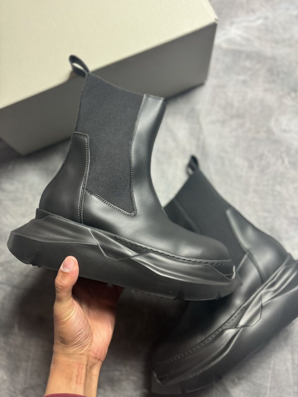 Rick Owens × Rick Owens Drkshdw Rick Owens Drkshdw Beatle Abstract 