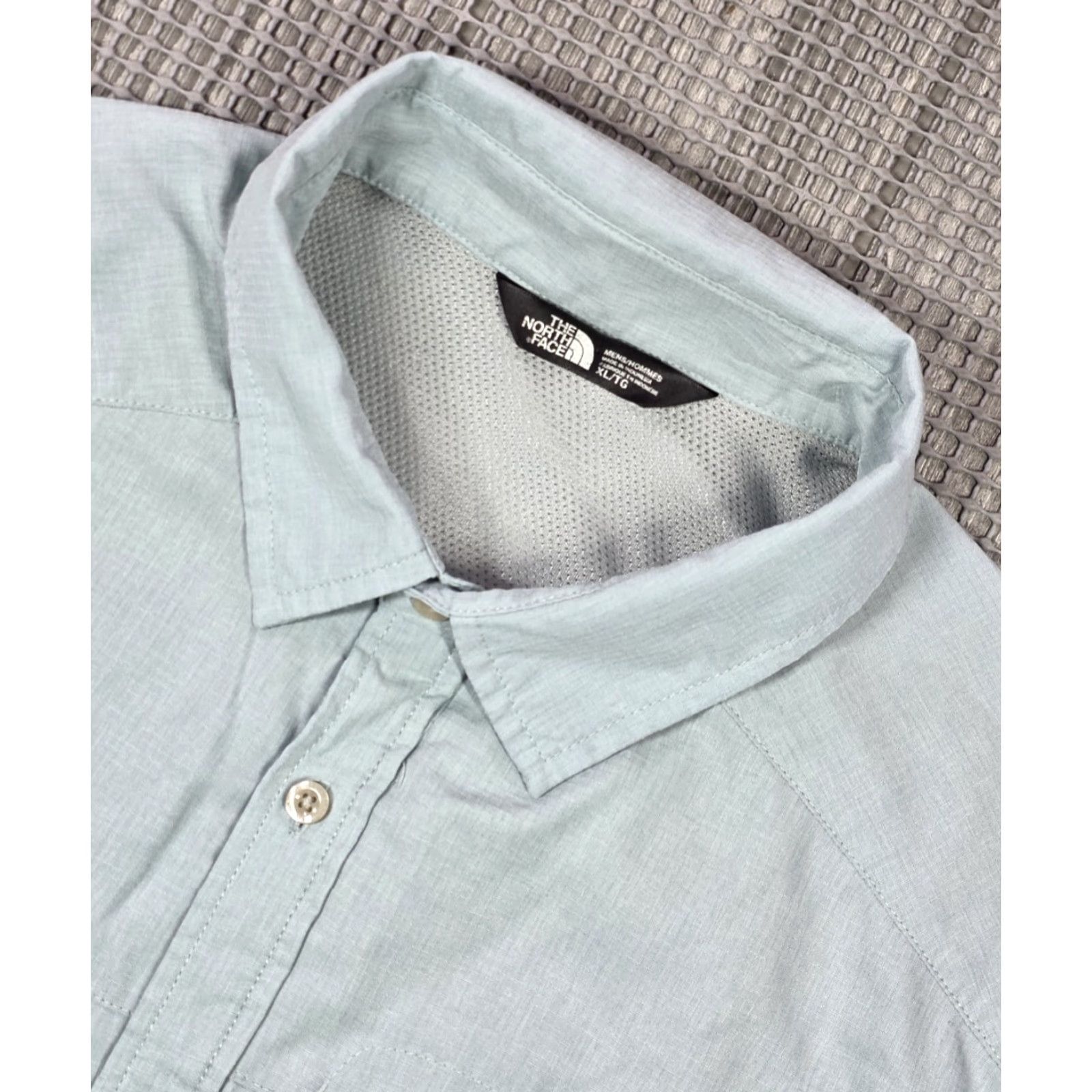 The North Face The North Face Shirt Mens XL Blue Long Sleeve Roll Tab Vented Walking Fishing Size US XL / EU 56 / 4 - 6 Thumbnail