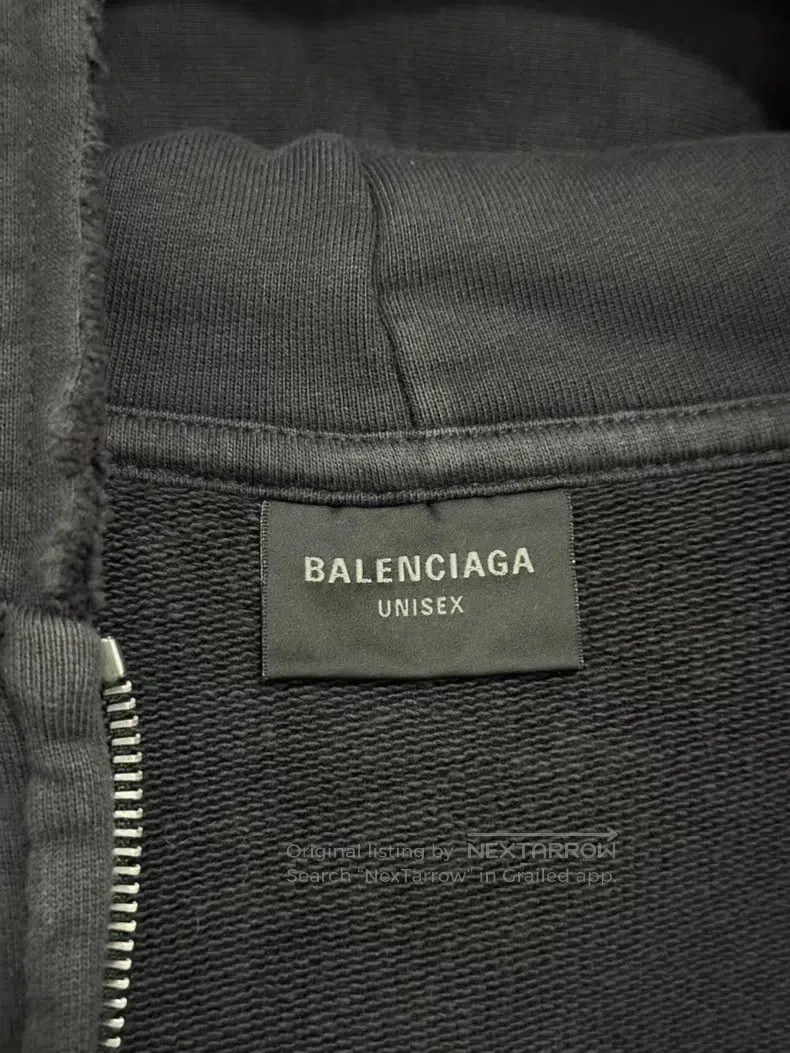 Balenciaga Balenciaga Zip Hoodie Size US XS / EU 42 / 0 - 4 Thumbnail