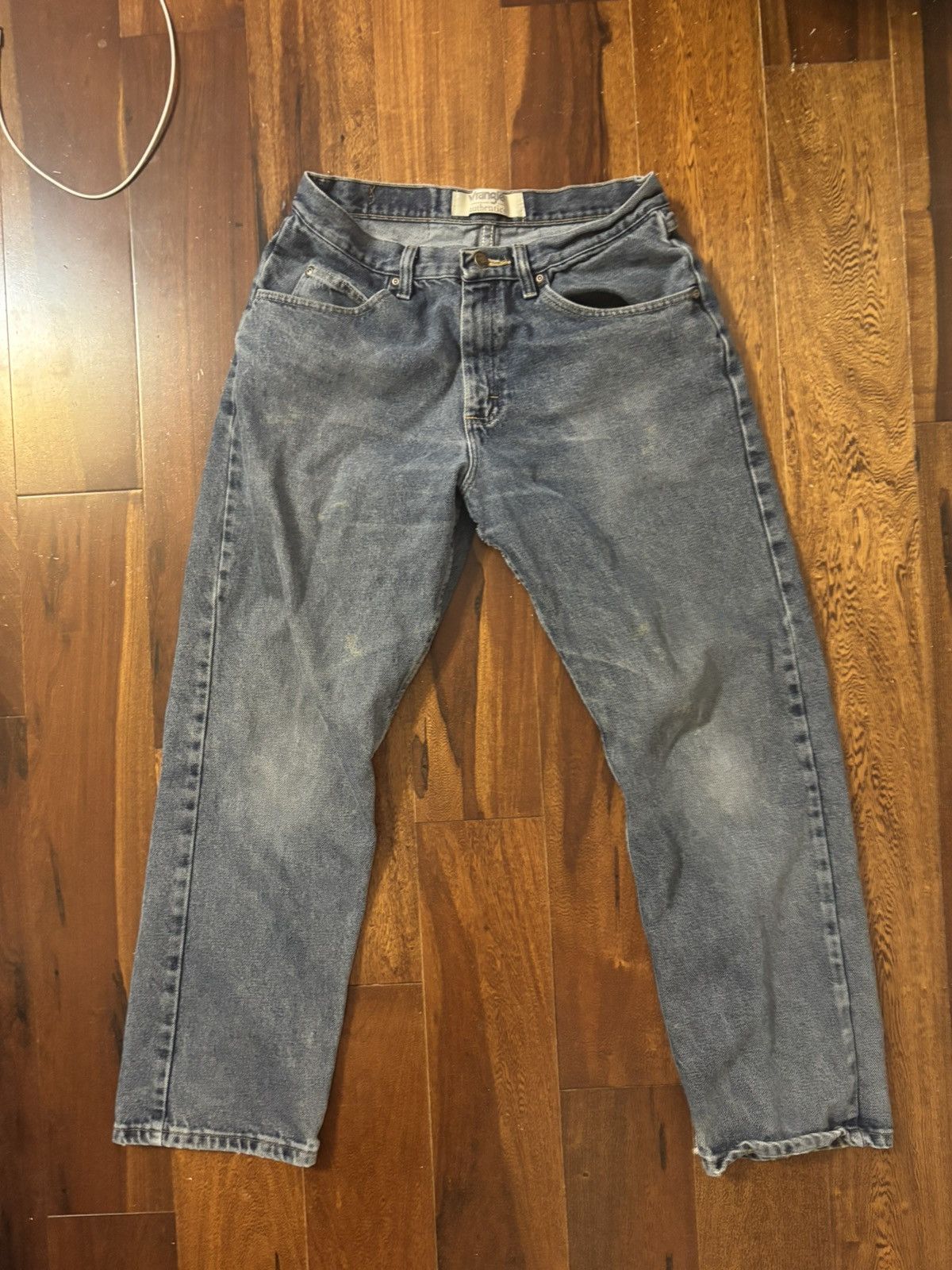 Wrangler Blue wrangler jeans Size US 30 / EU 46 - 1 Thumbnail