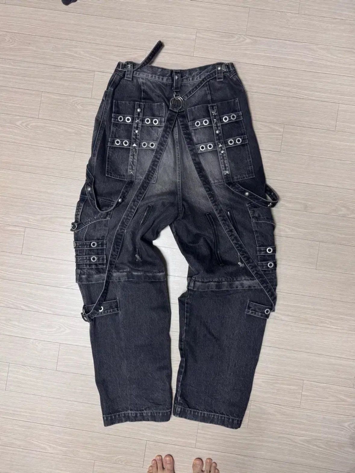 Balenciaga Balenciaga Raver Denim Pants Size US 31 - 2 Thumbnail