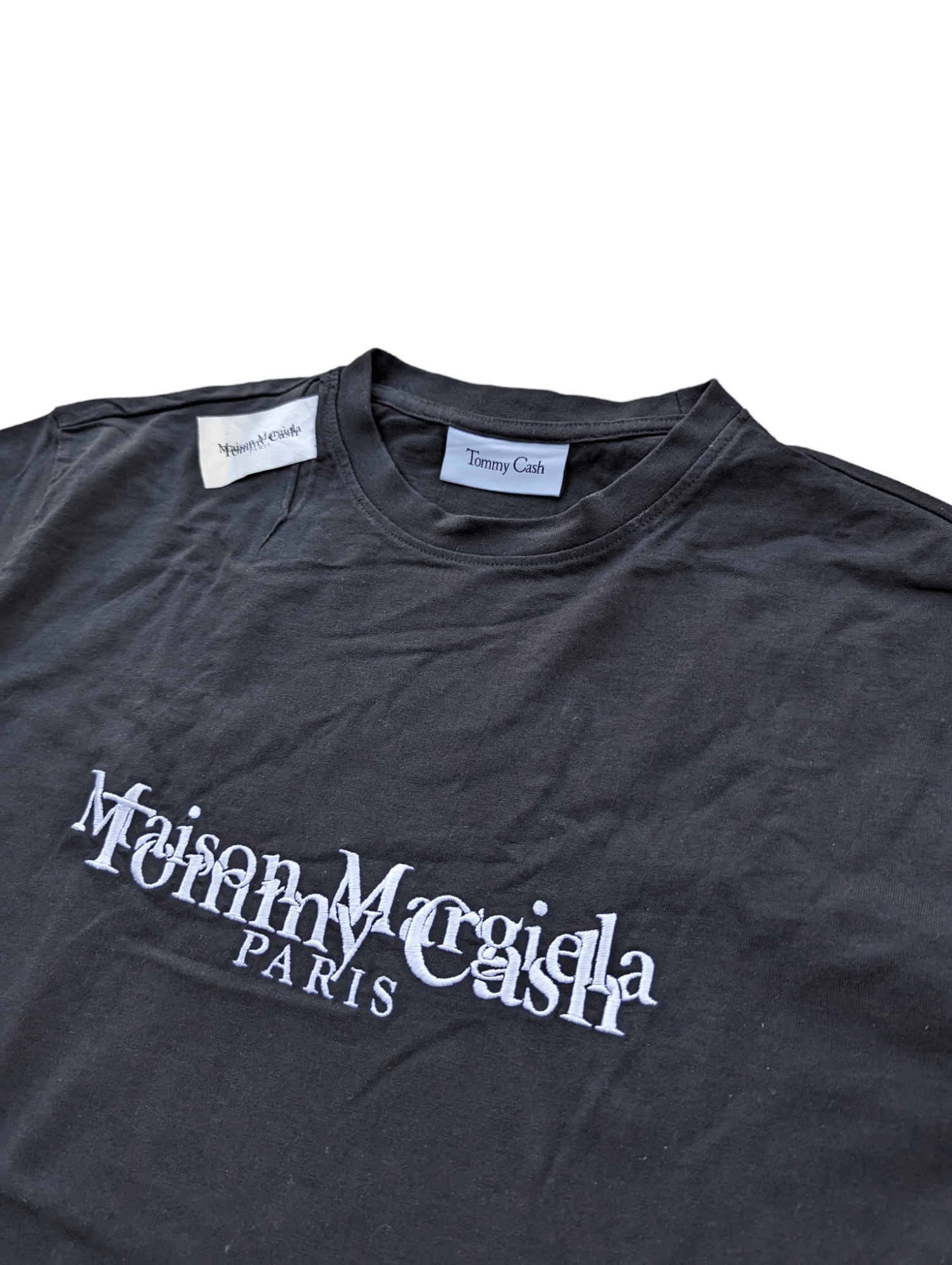 Pre-owned Maison Margiela X Tommy Cash Tees In Black