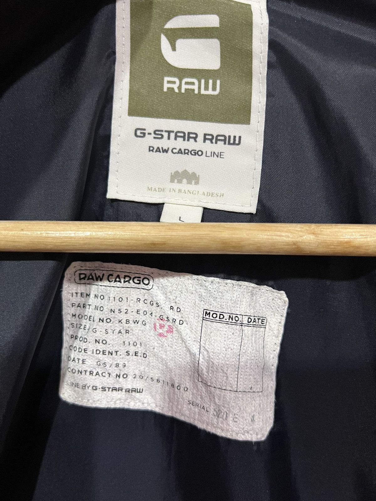 G-Star 🔥 G-STAR RAW LINE 1 CARGO QUILTED JACKET Size US M / EU 48-50 / 2 - 11 Thumbnail
