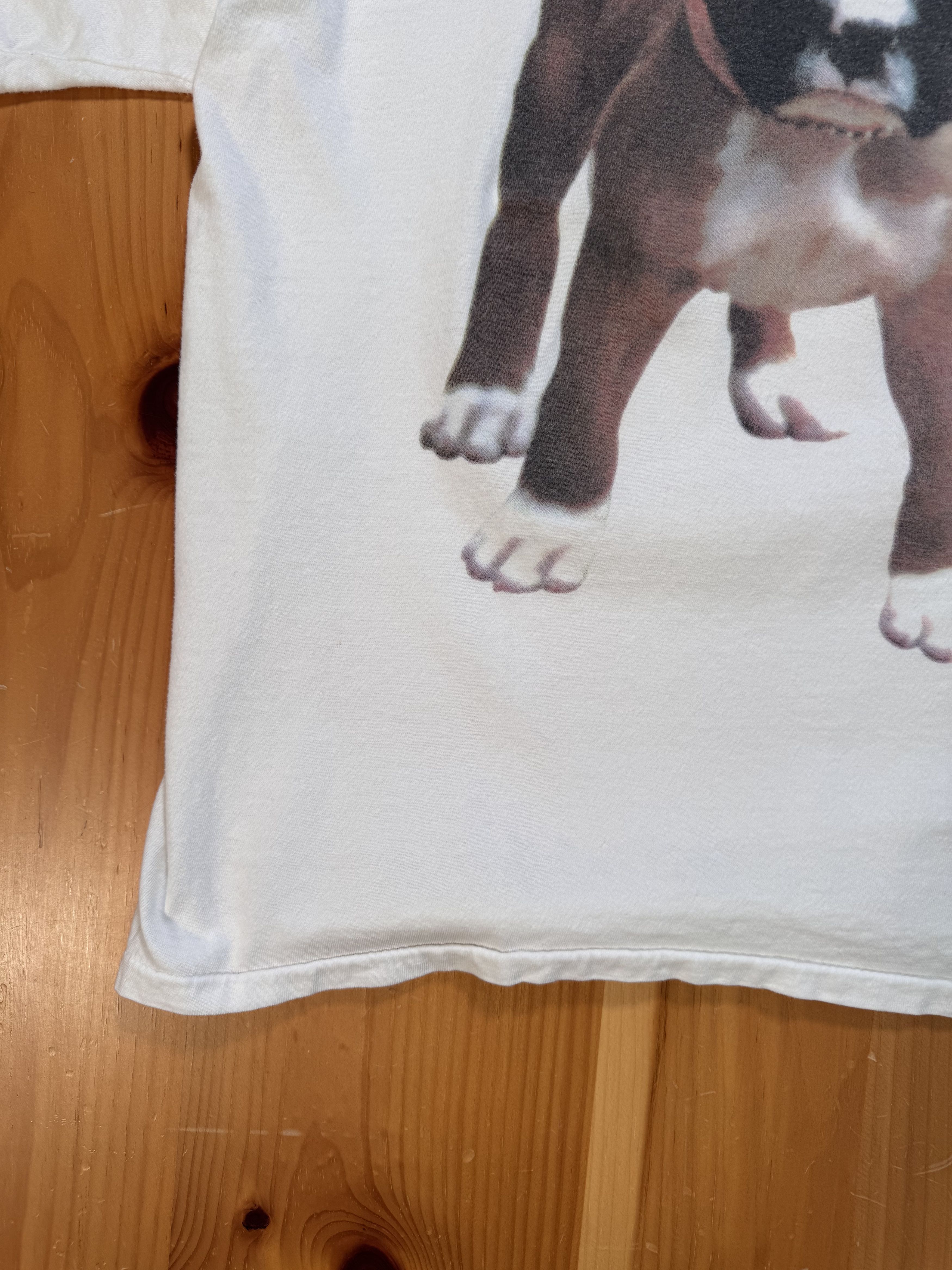 Bape Rare 1996 Bape Bathing Ape Dog T-Shirt Size US L / EU 52-54 / 3 - 2 Thumbnail