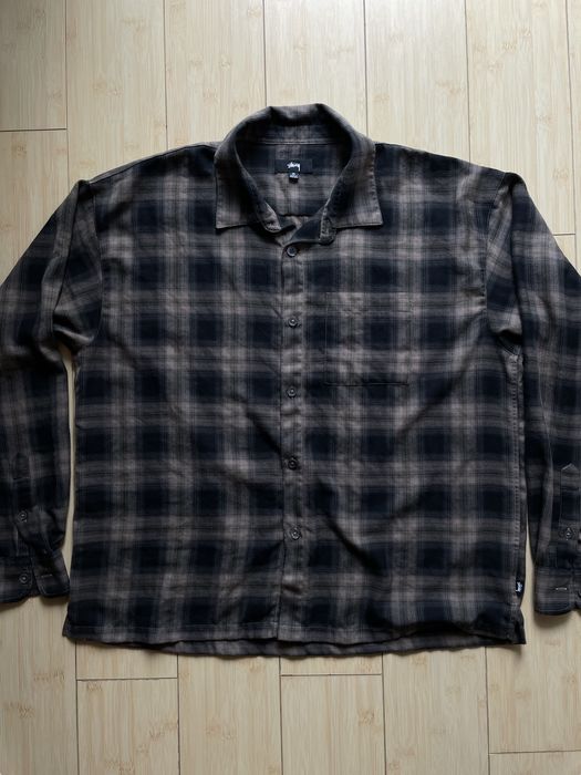 Stussy Mark Plaid Shirt | Grailed