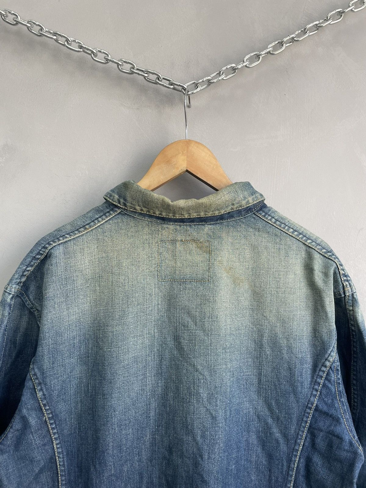 Levi's Vintage 90s Levis engineered retro faded denim jacket Size US XL / EU 56 / 4 - 10 Thumbnail