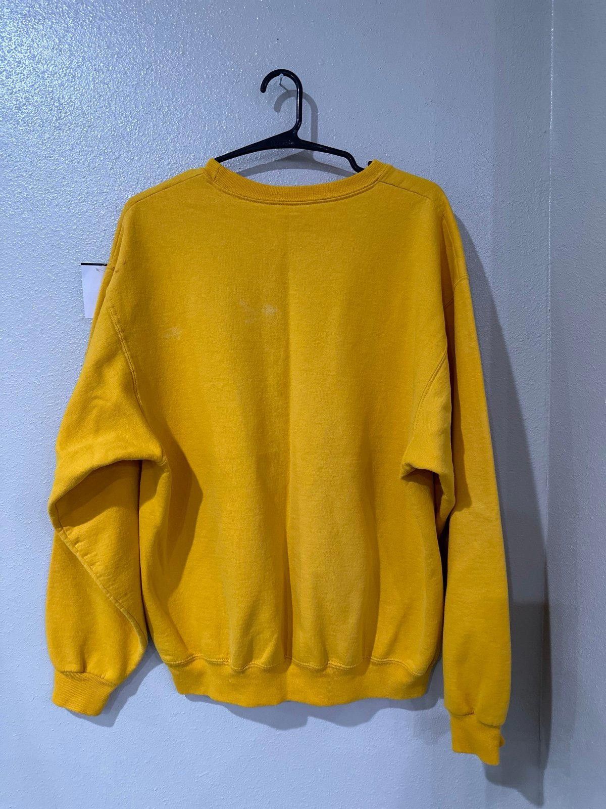 Fruit Of The Loom Golden yellow crewneck Size L / US 10 / IT 46 - 3 Thumbnail
