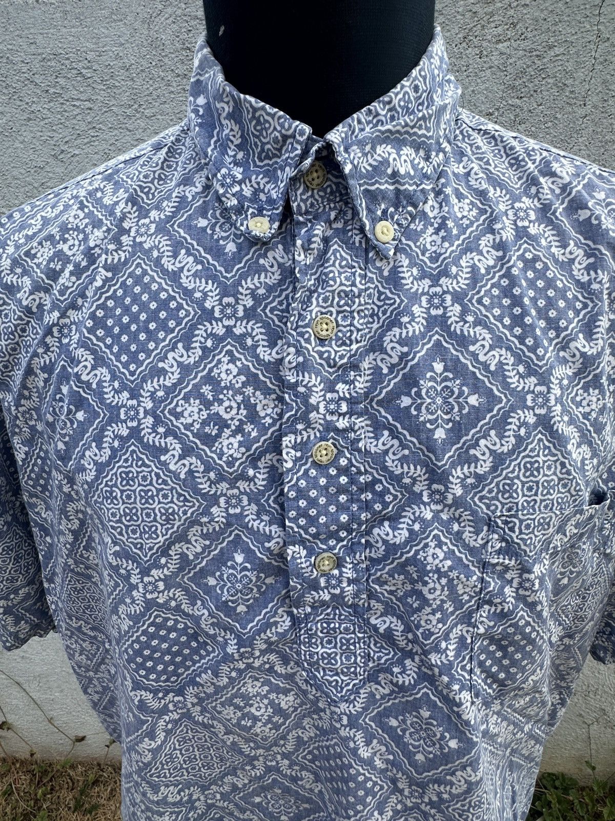 Reyn Spooner Reyn Spooner Classic Fit Hawaiian Print Blue Men's XL Size US XL / EU 56 / 4 - 3 Thumbnail