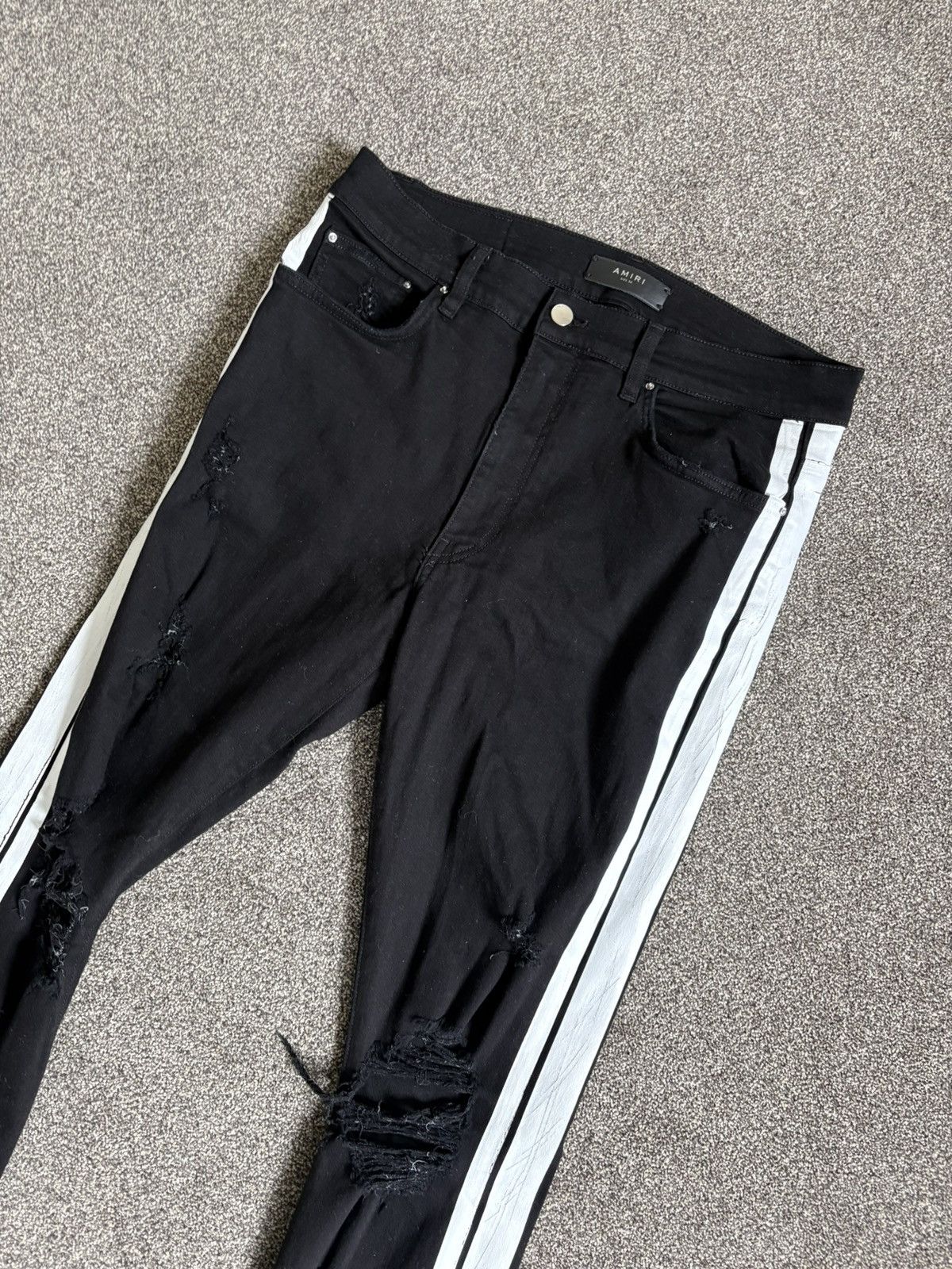 Amiri Amiri Distressed Jeans Size US 34 / EU 50 - 3 Thumbnail