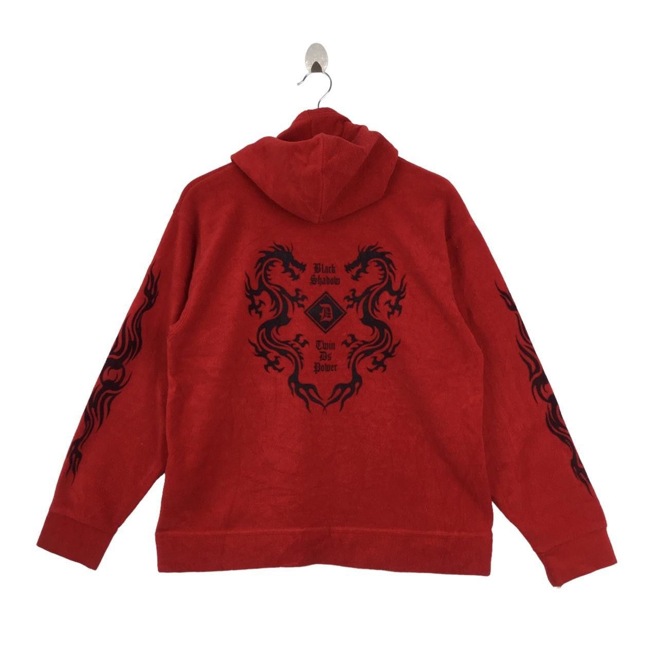Vintage Vtg SUKAJAN DRAGON RYU Japan Dj Free Tattoo Hoodie Size US M / EU 48-50 / 2 - 1 Thumbnail