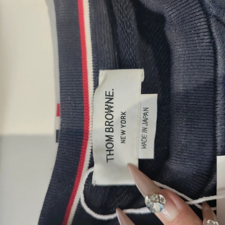 Thom Browne Thom Browne Round collar hoodie Size US L / EU 52-54 / 3 - 3 Thumbnail