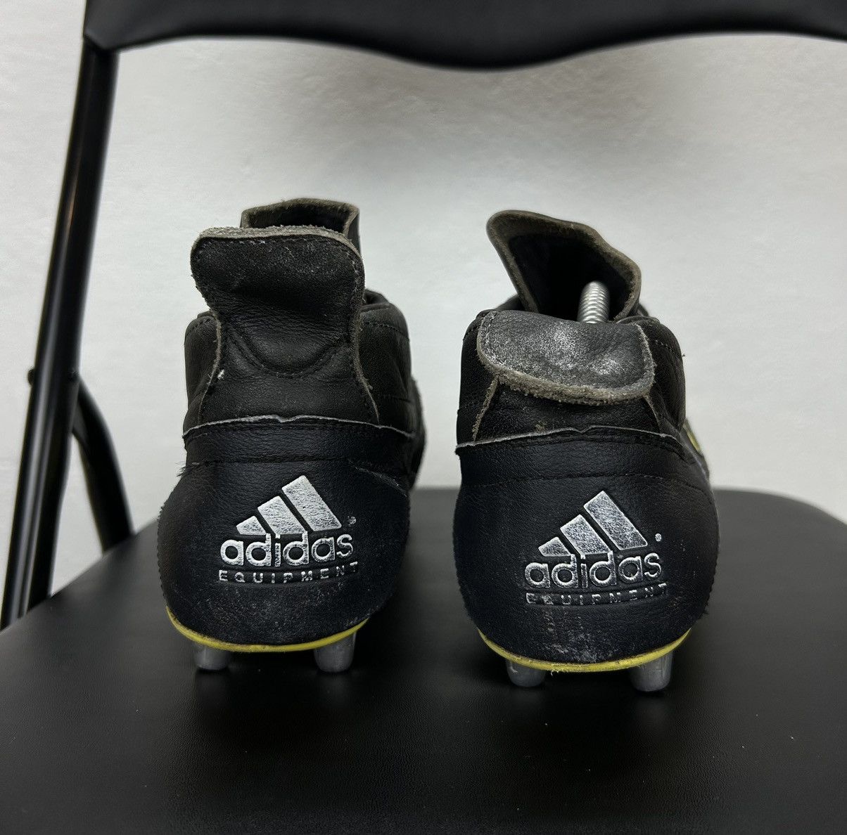 Adidas × Equipment × Vintage Adidas Equipment Vintage Football Boots Black France Size US 10 / EU 43 - 3 Thumbnail