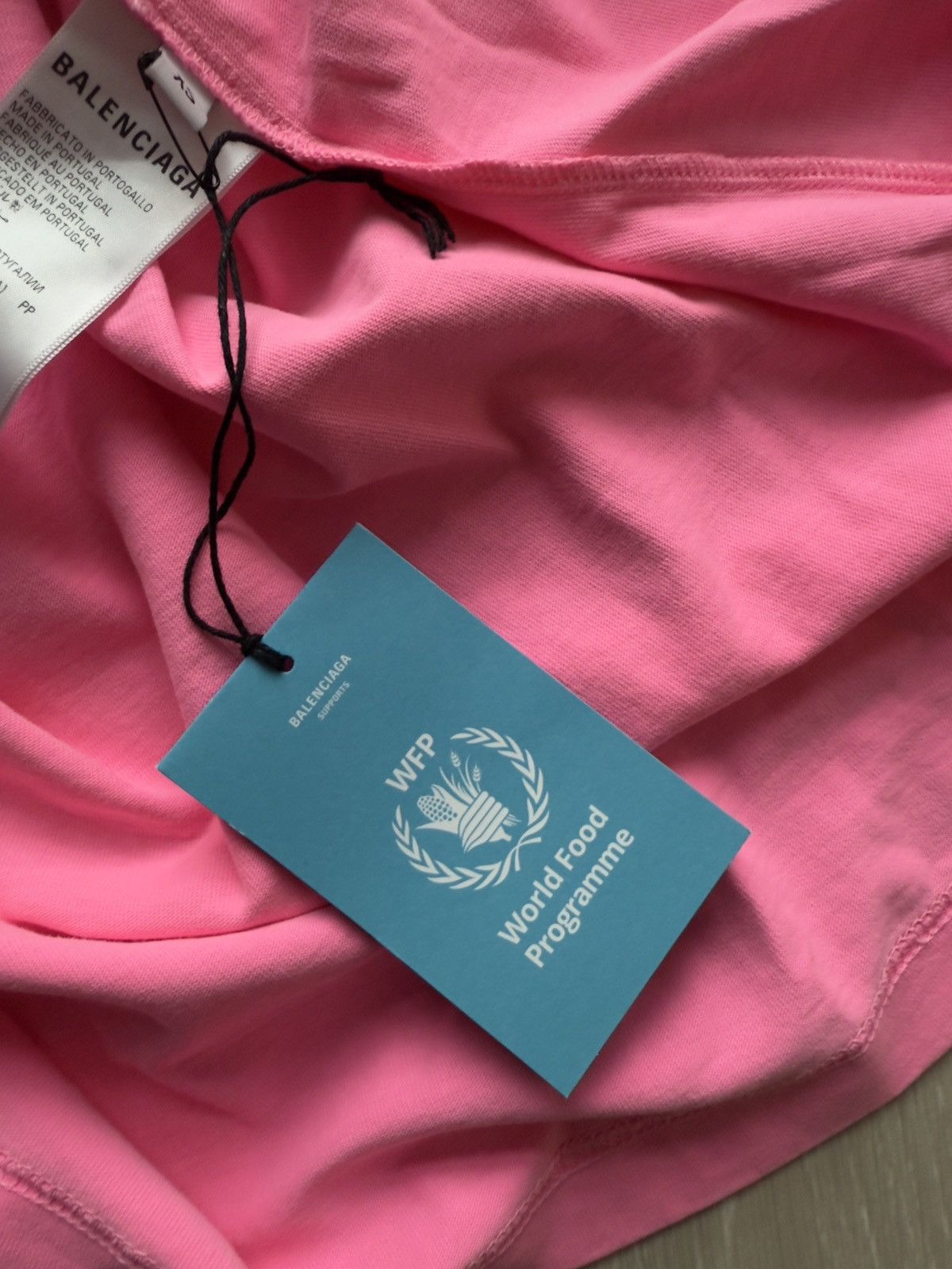 Balenciaga WFP T-Shirt Pink