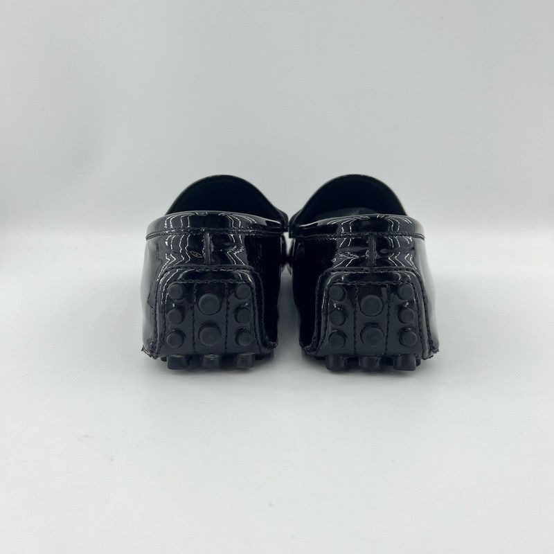 Gucci Gucci Black Leather Slip-On Lifestyle Loafers - Size US 7.5 / EU 40-41 - 3 Thumbnail